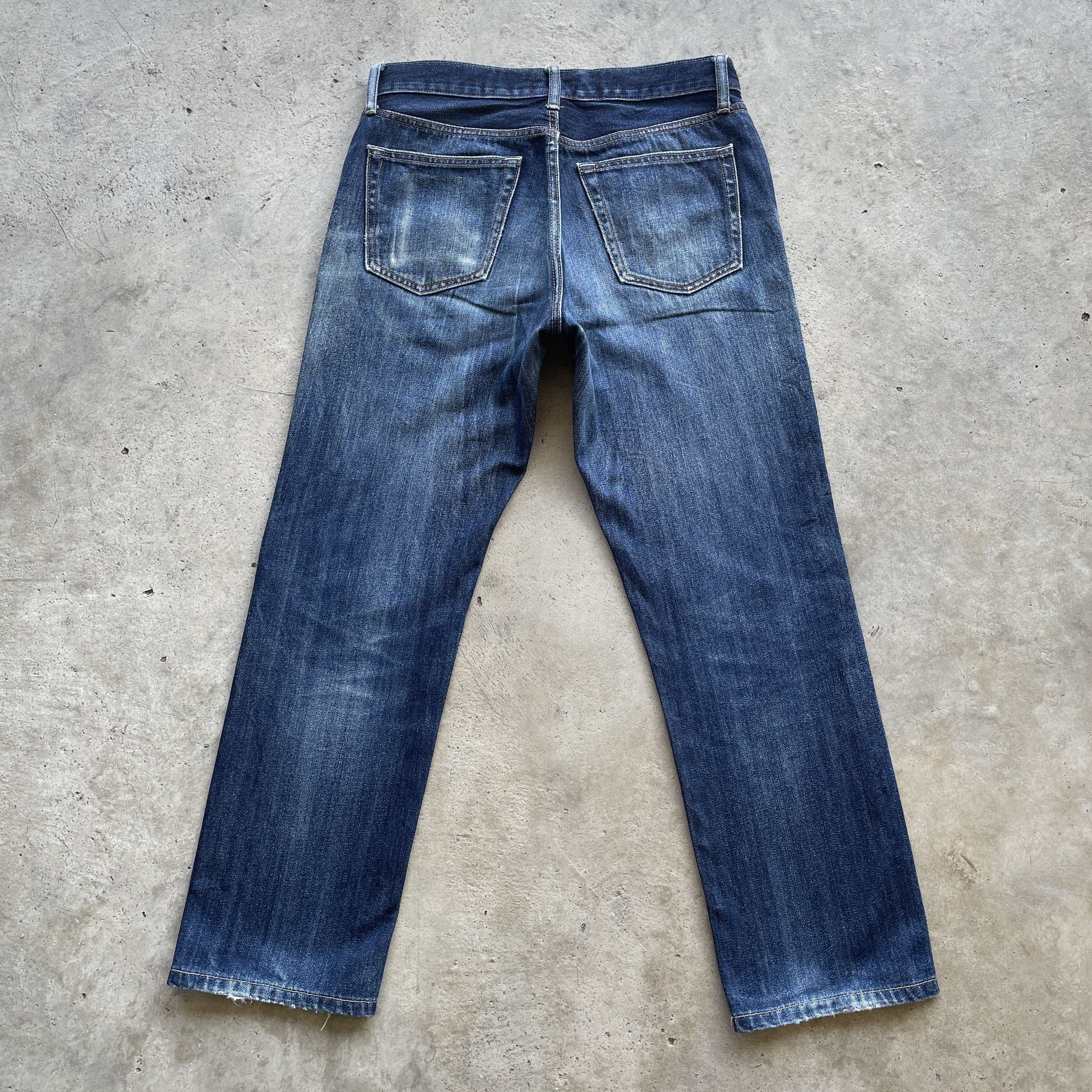 Japanese Brand W32💥 Vintage Japanese Brand Jeans Faded Denim Pants Size US 32 / EU 48 - 11 Thumbnail