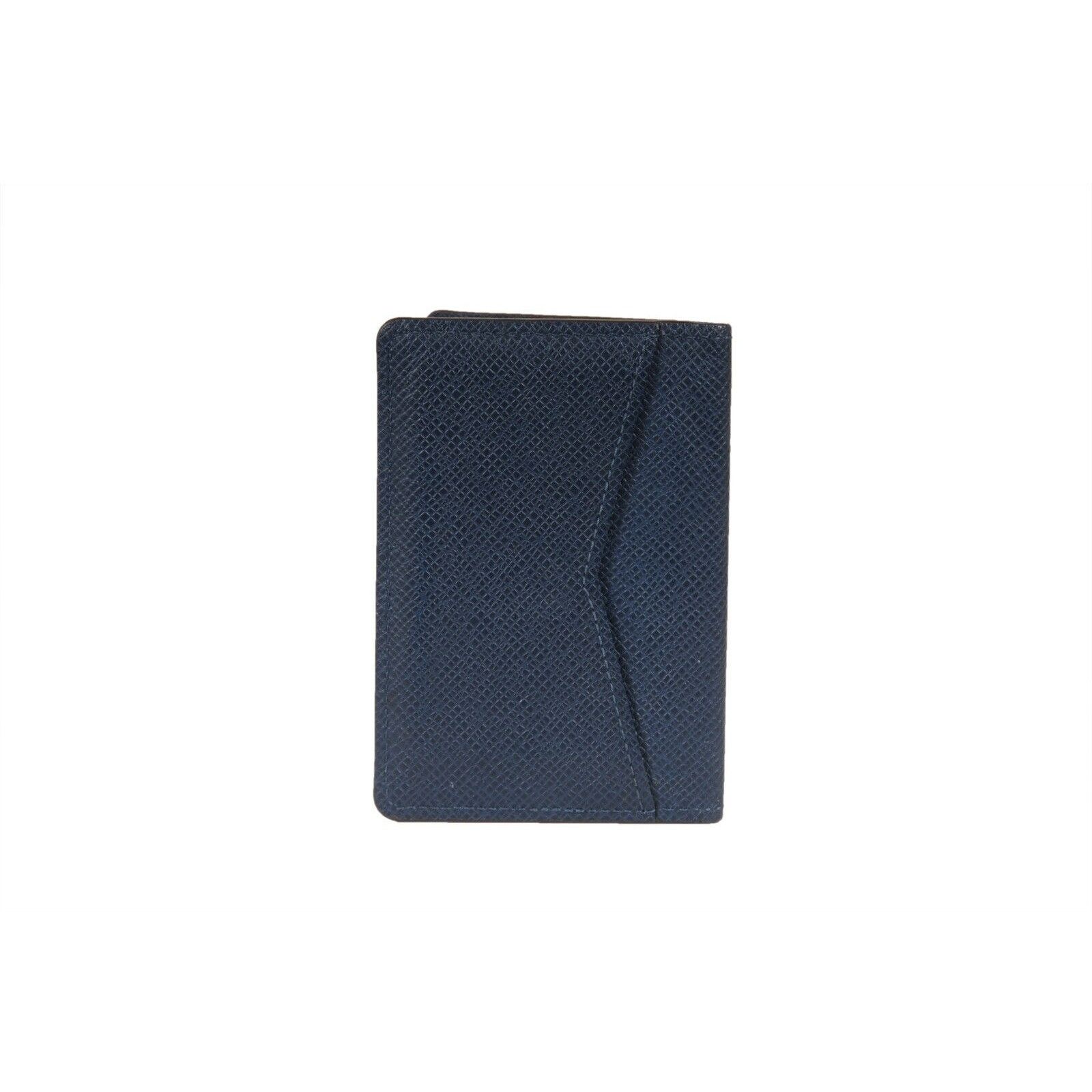 Louis Vuitton Pocket Organizer Epi Leather Midnight Blue Wallet Size ONE SIZE - 2 Thumbnail