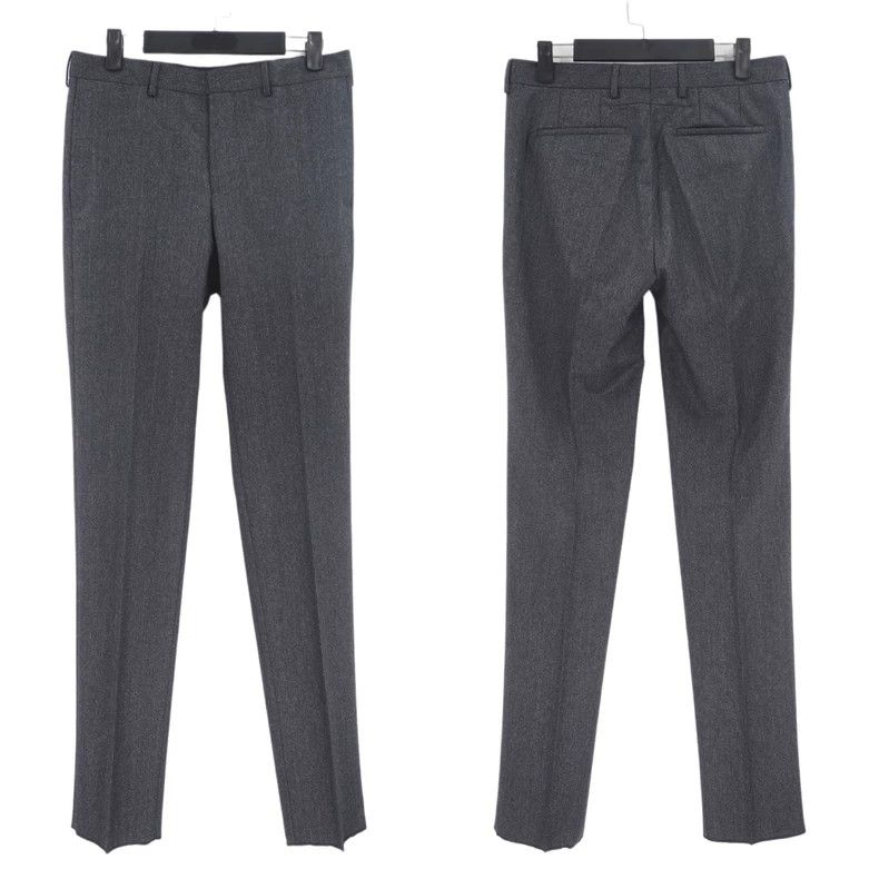 Givenchy Givenchy Size46 Auction Black and Grey Striped Wool Suit, S Size US M / EU 48-50 / 2 - 6 Thumbnail