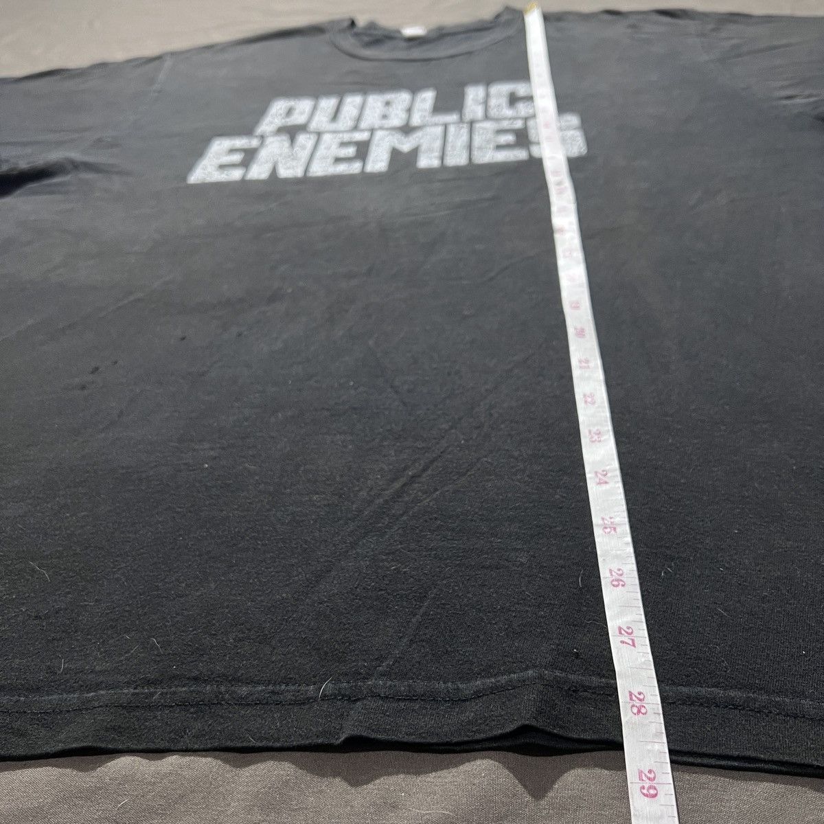 Vintage Vintage Y2K Public Enemies crime drama film Movie Tee Faded Size US XL / EU 56 / 4 - 9 Thumbnail