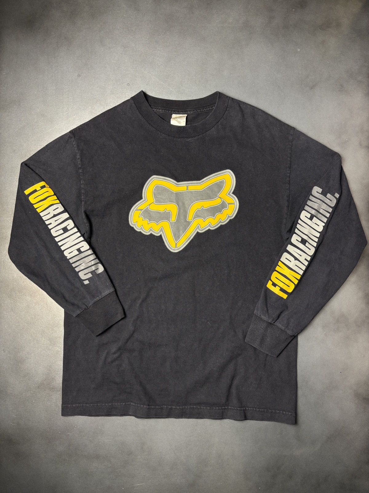 Fox Racing × Vintage Vintage Fox Racing Long Sleeve Moto Shirt 90s Fox Head BMX Size US M / EU 48-50 / 2 - 11 Thumbnail