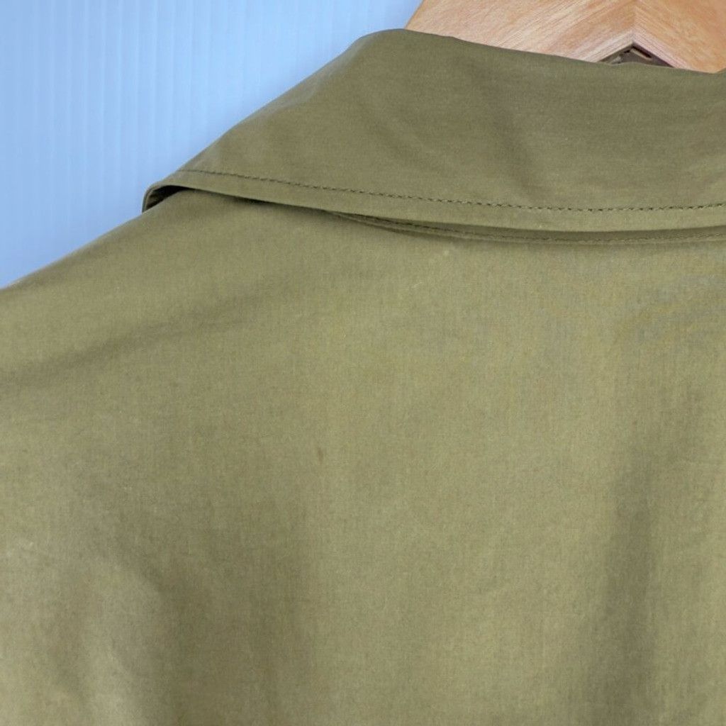Kenzo KENZO Button Down Cargo Maxi Pocket Green Over Shirt Size M Size US M / EU 48-50 / 2 - 6 Thumbnail