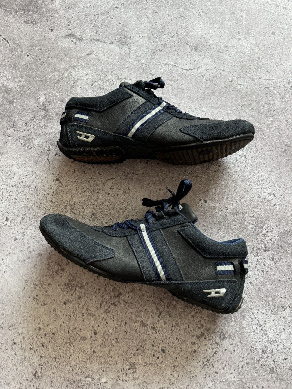 Diesel 🔥VINTAGE DIESEL Y2K HYPE LOW TOP SNEAKERS SUEDE Size US 8 / EU 41 - 2 Thumbnail