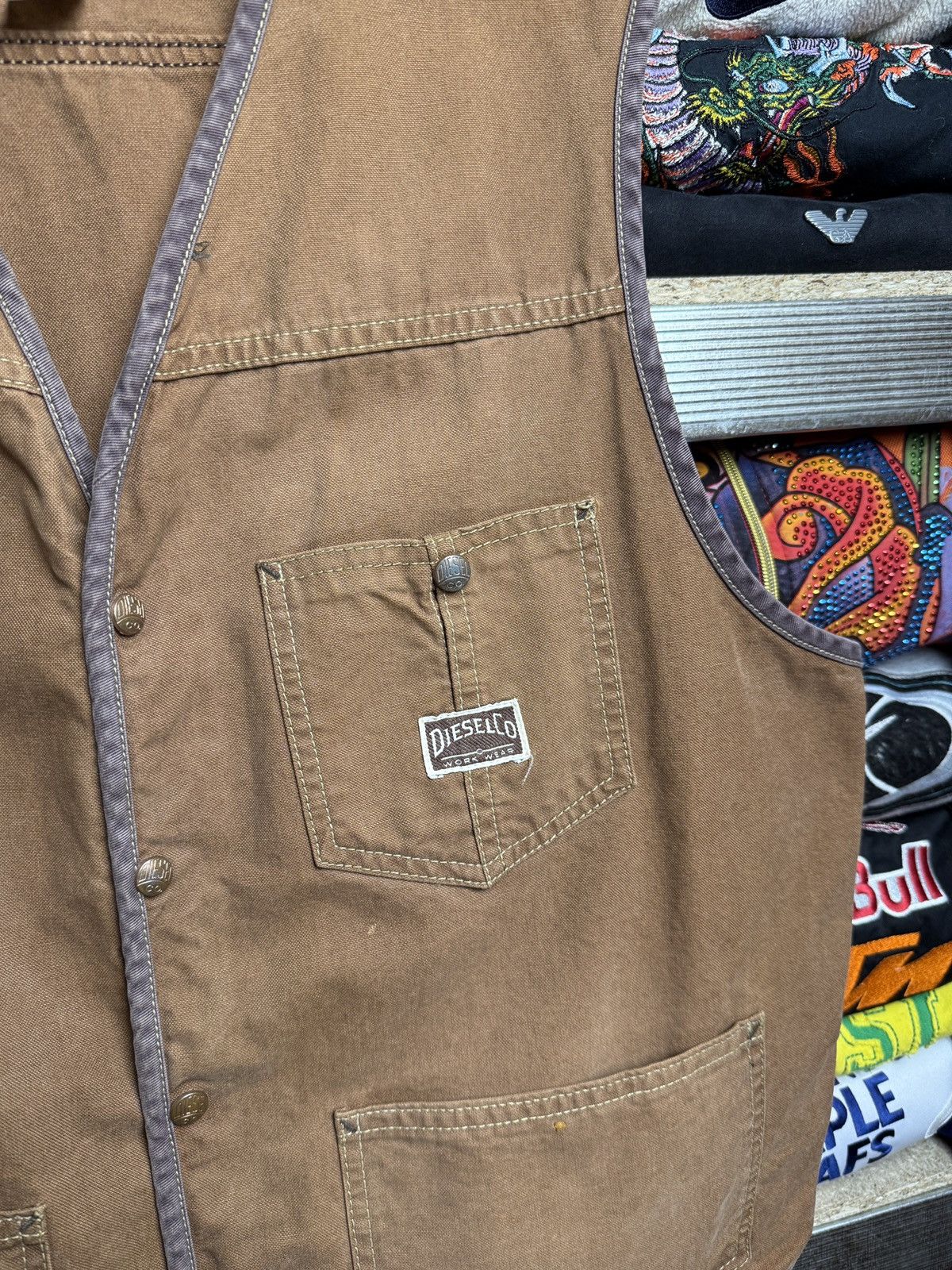 Diesel × Vintage Vintage Diesel vest Size US M / EU 48-50 / 2 - 3 Thumbnail