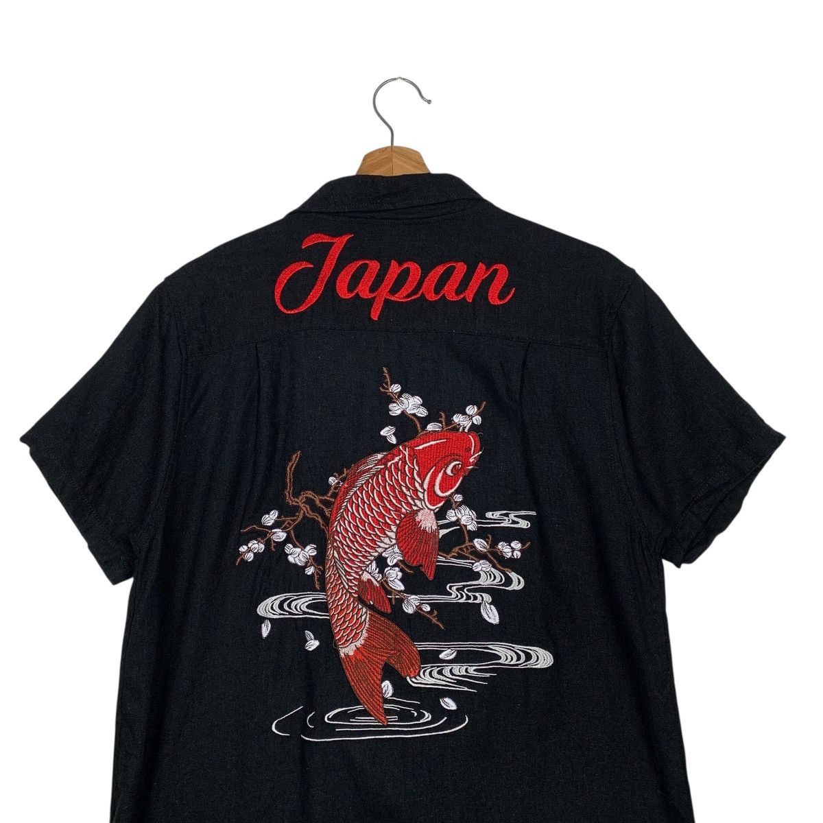 Japanese Brand Studio Hiro Koii Fish Sukajan Shirt Size US M / EU 48-50 / 2 - 8 Thumbnail