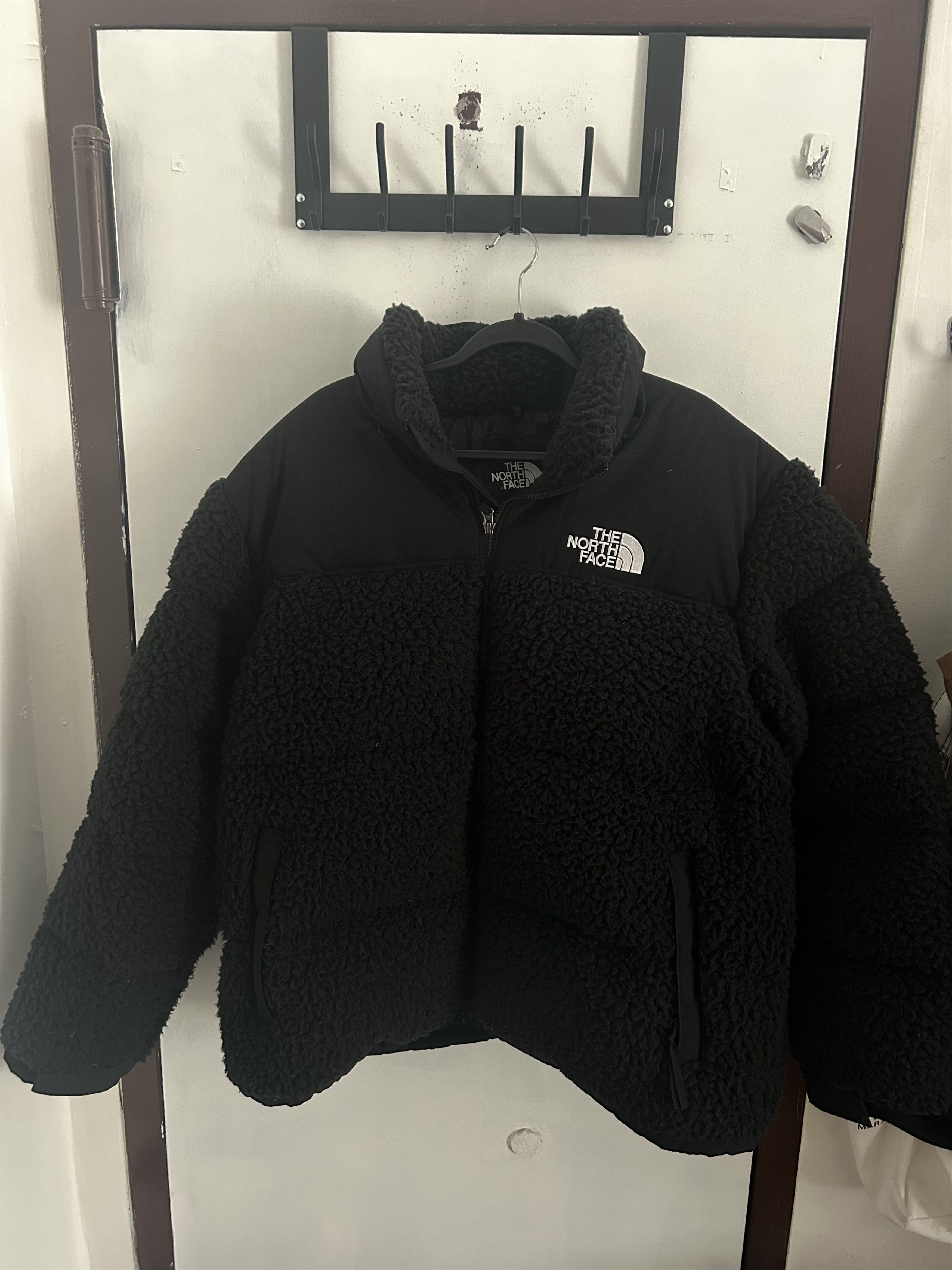 image of The North Face North Face High Pile Nuptse XL in Black, Men's