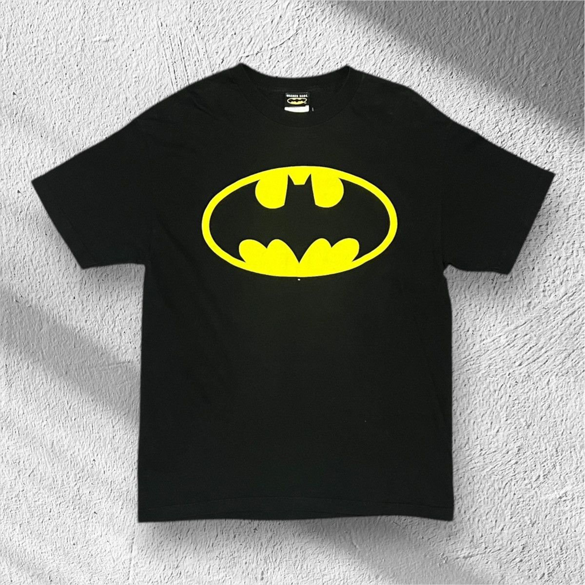 Warner Bros Vintage 2001 Batman Classic Logo T-Shirt Large Size US XL / EU 56 / 4 - 1 Thumbnail