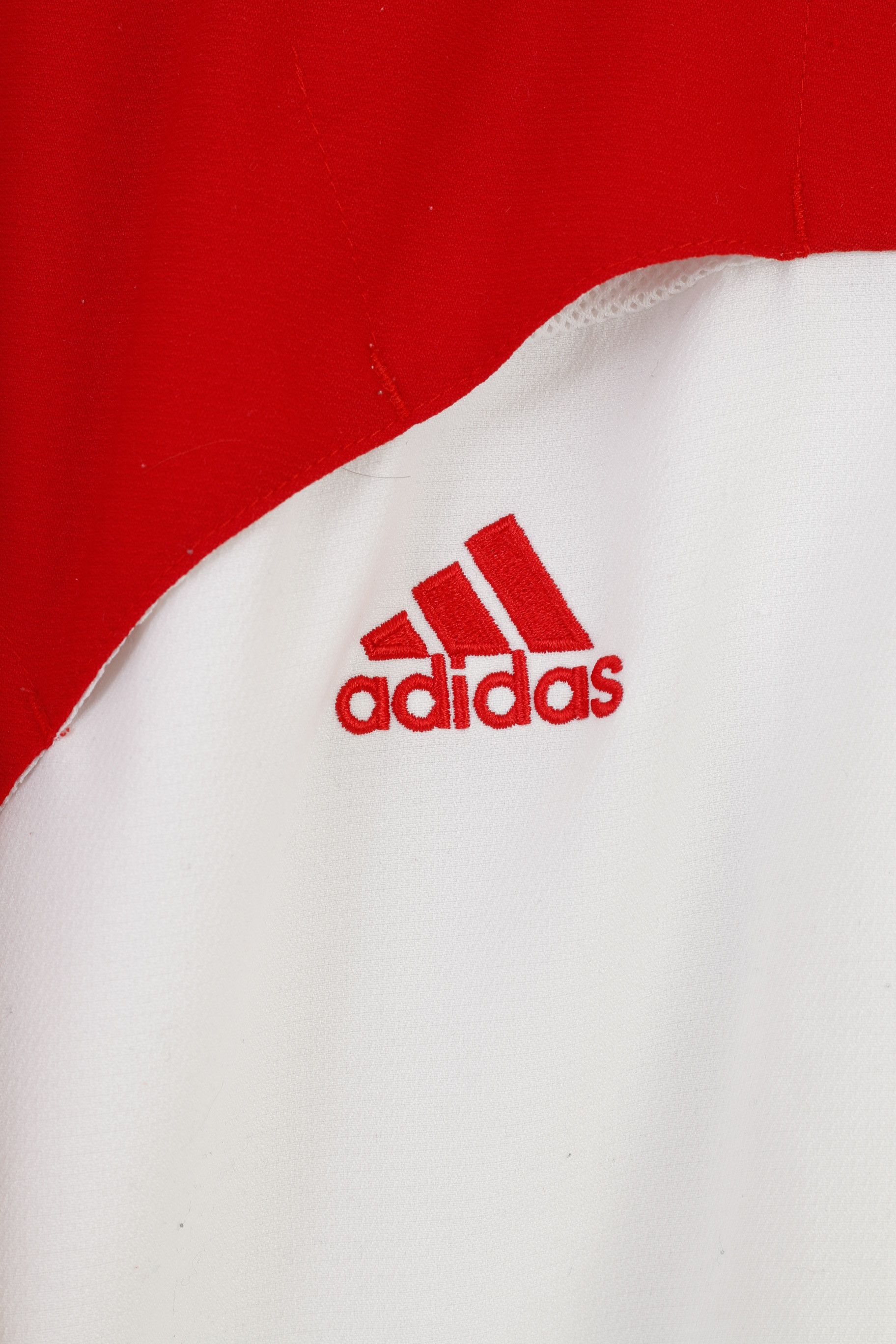 Adidas Adidas Men L Sweatshirt Sport Zip Neck Clima 365 White 4142 Size US L / EU 52-54 / 3 - 4 Thumbnail