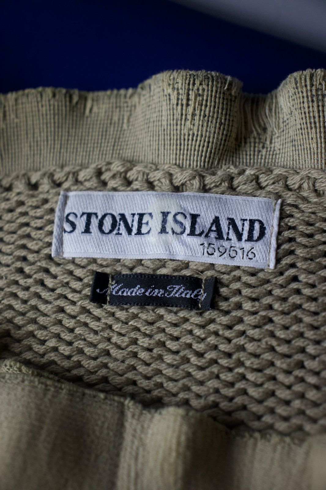 Stone Island Stone Island (Spring / Summer 2001) Beige Knit Pullover Size US L / EU 52-54 / 3 - 17 Thumbnail