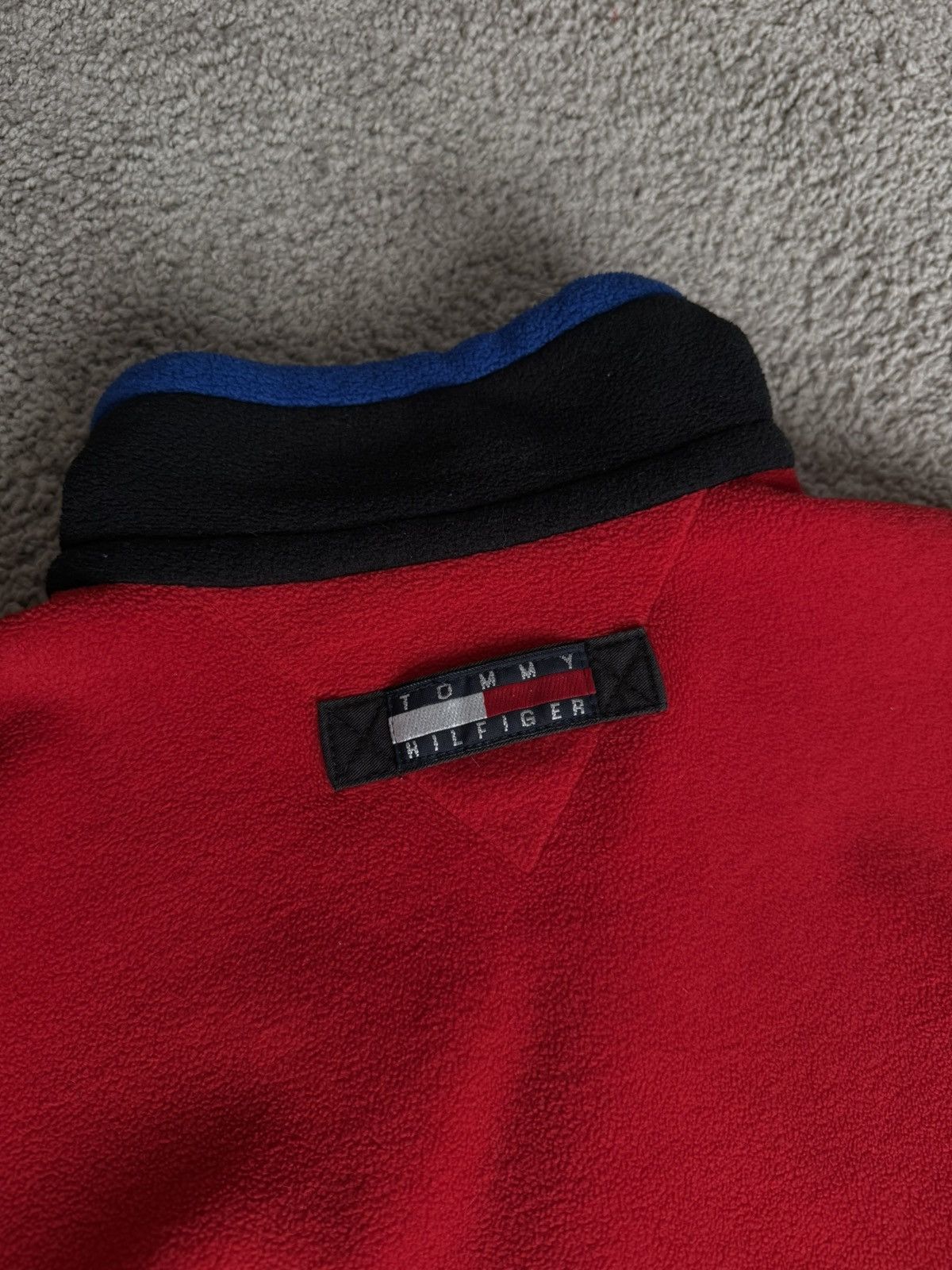 Tommy Hilfiger × Vintage 3/4 Tommy Hilfiger Fleece Size US S / EU 44-46 / 1 - 6 Thumbnail