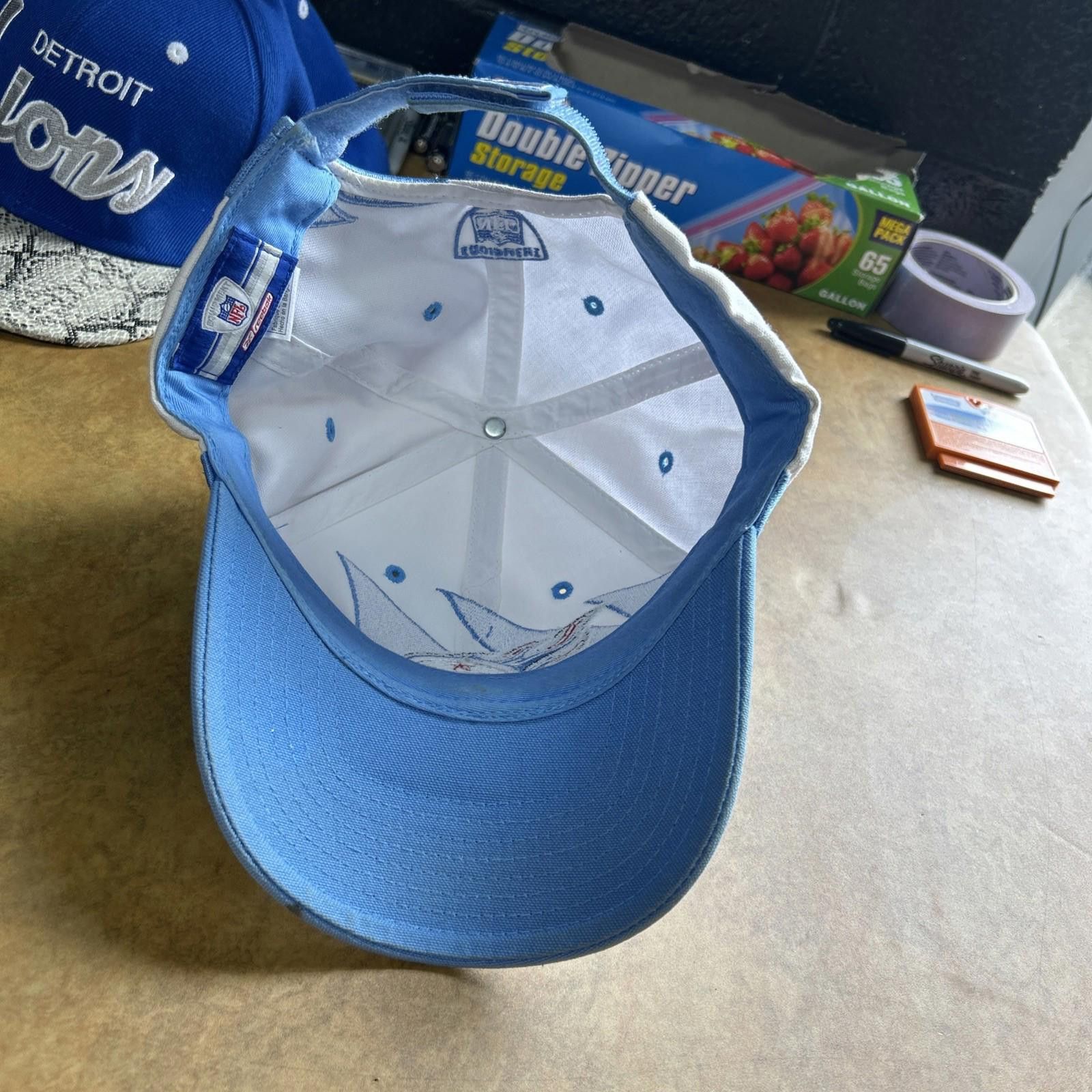 Reebok Tennessee Titans Shark Tooth Cap Hat Strapback One Size Size ONE SIZE - 5 Thumbnail