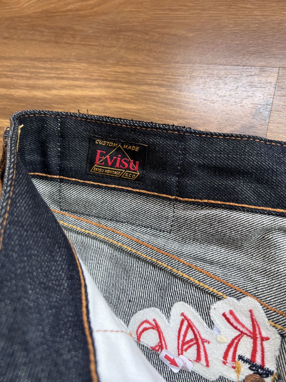 Evisu Rare Evisu Fight The Karma Last Supper 2008 Version Size US 29 - 13 Thumbnail