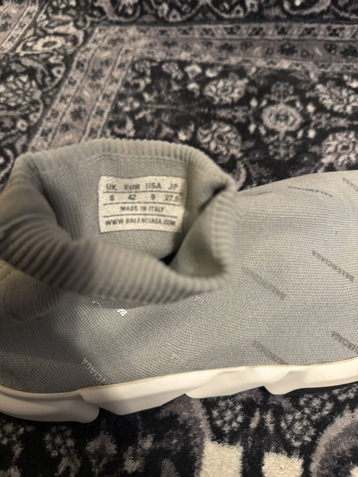 Balenciaga Balenciaga Sock Runners Reflective Size US 9 / EU 42 - 2 Thumbnail