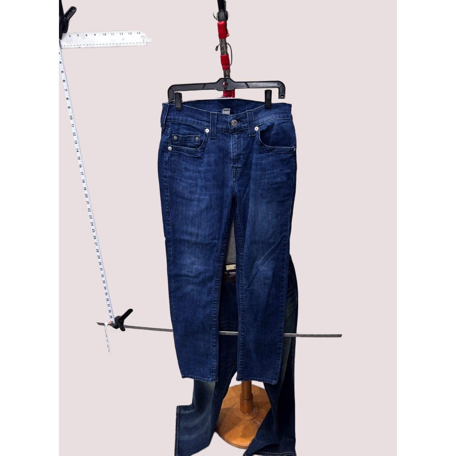 True Religion True Religion Geno Relax Slim Jeans Pants 31 x 32 Mens Regular Multicolor Jeans Slim 90s? Size US 33 - 1 Thumbnail