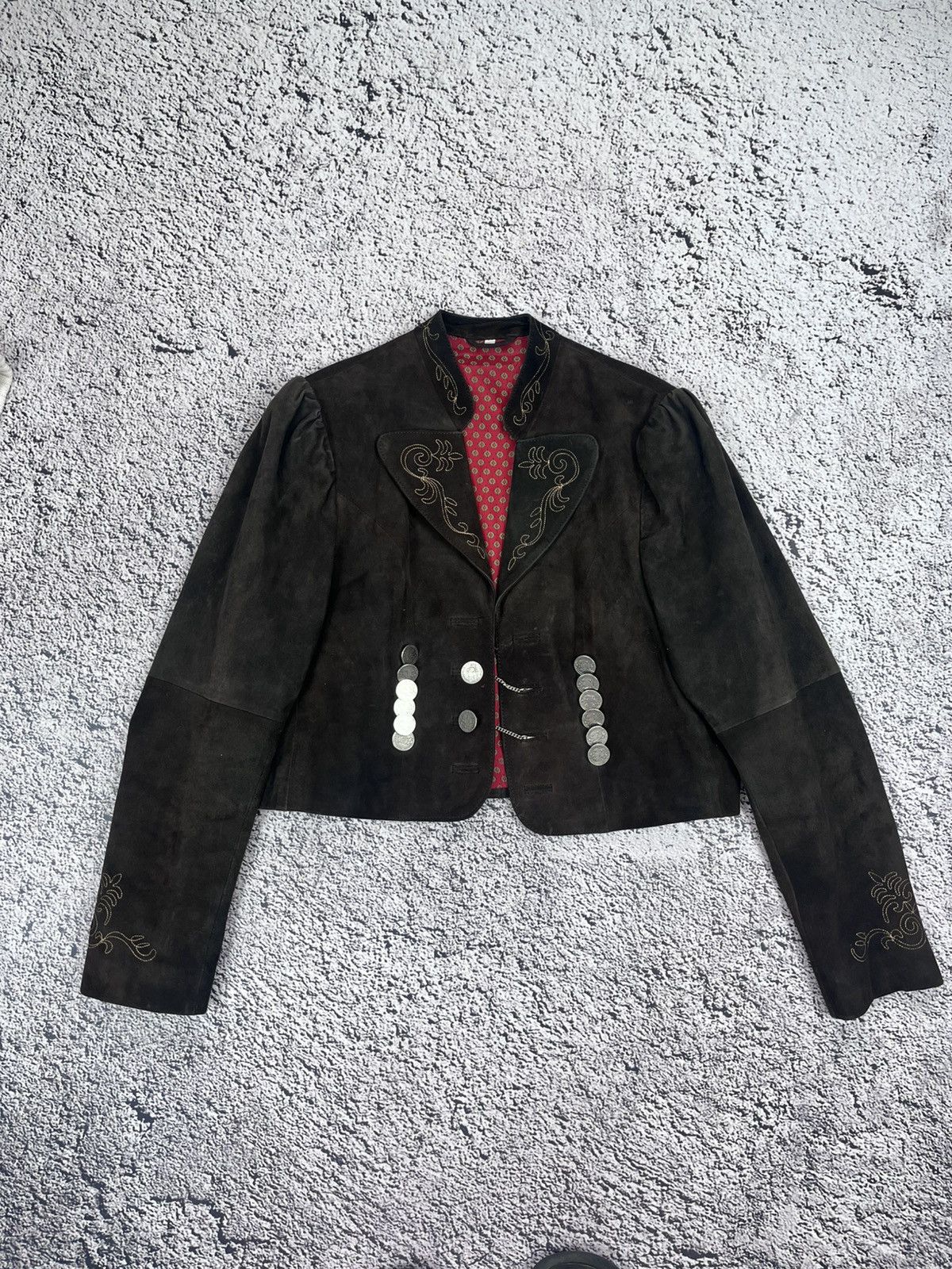 Genuine Leather Vintage Y2K Brown Leather Retro Jacket Military size M Size M / US 6-8 / IT 42-44 - 1 Thumbnail