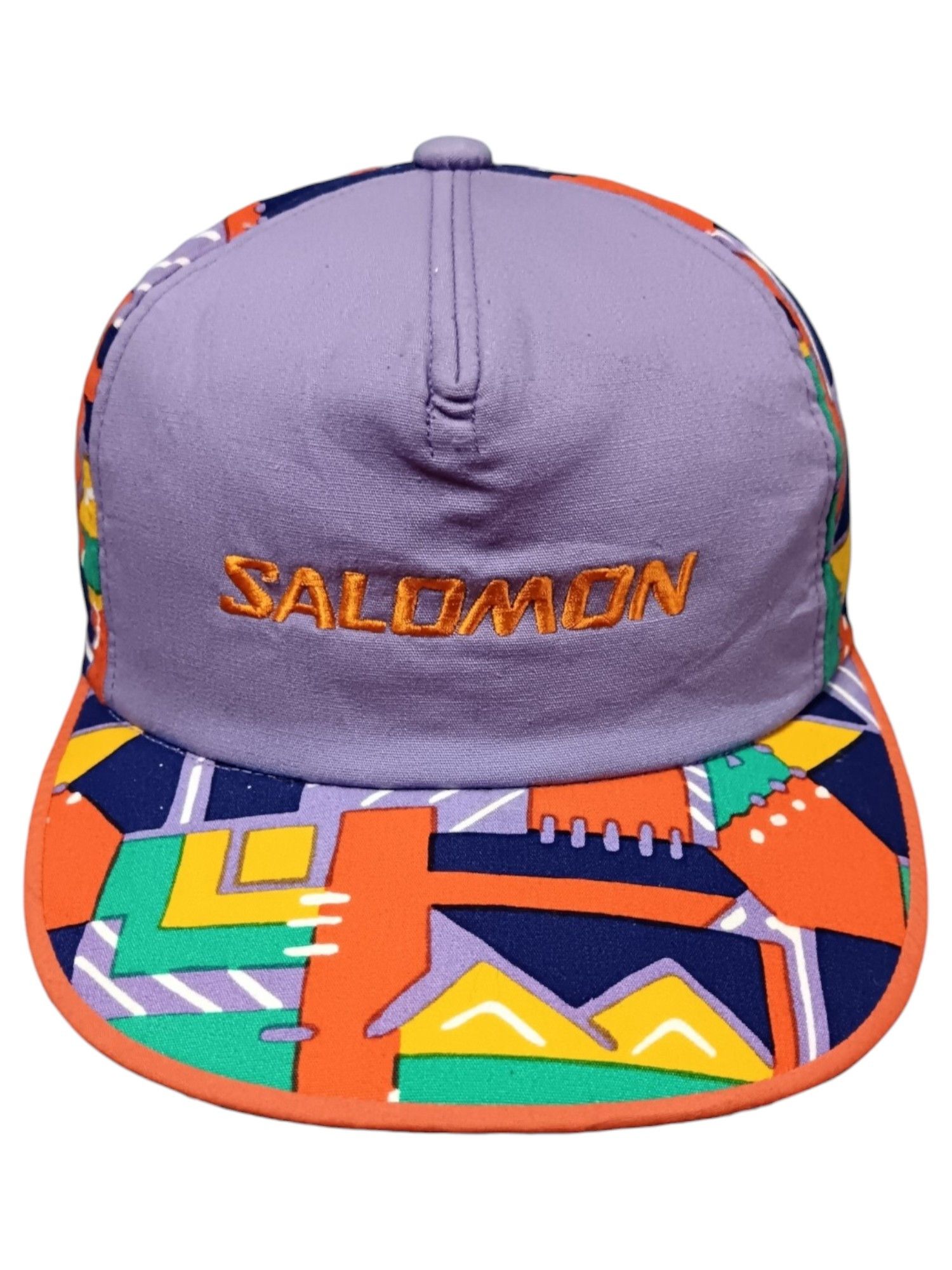 Salomon × Vintage VINTAGE SALOMON MULTICOLOUR COLOURFULL CAP Size ONE SIZE - 1 Thumbnail