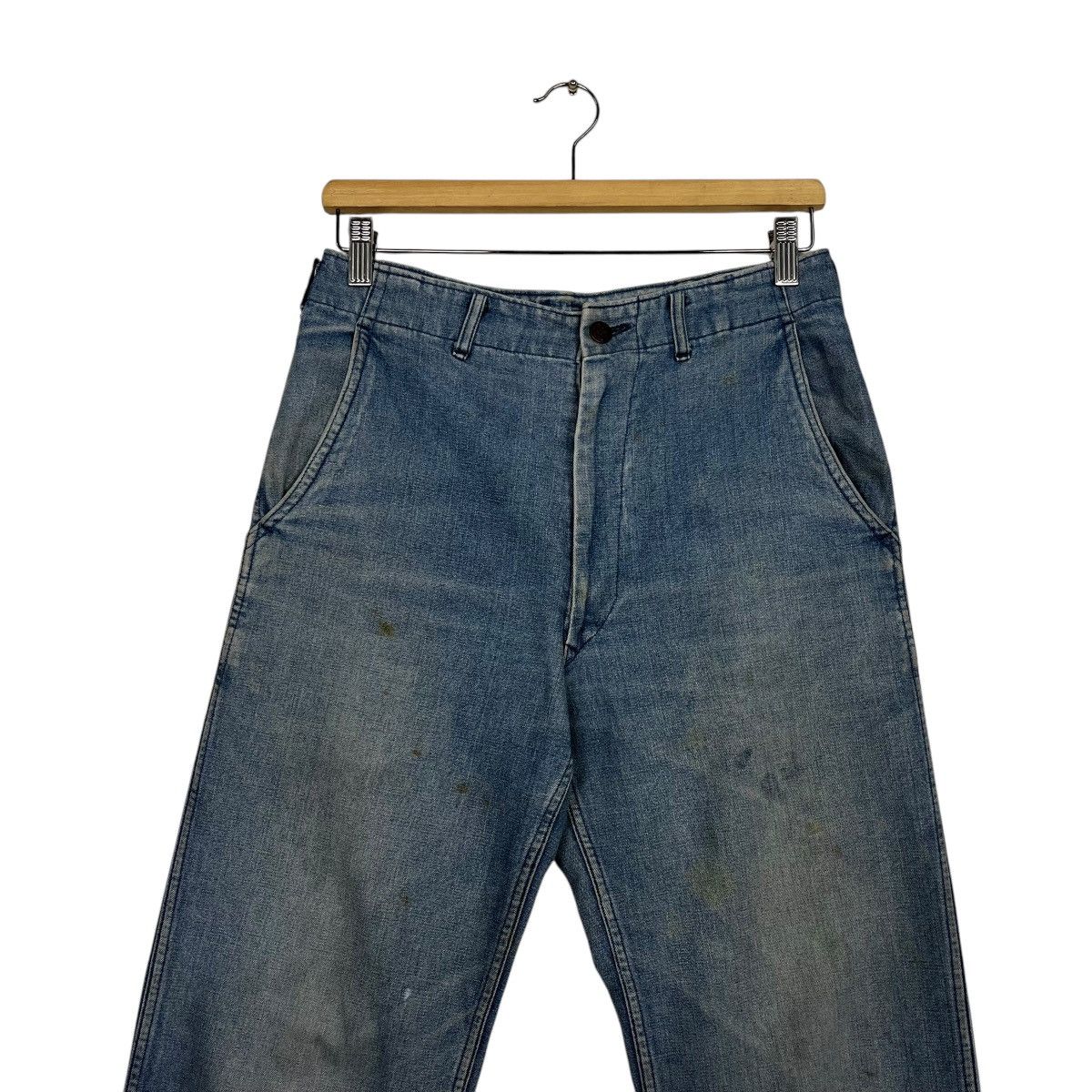 Japanese Brand Vintage Leobranca Rare Denim Jeans Size US 29 - 3 Thumbnail
