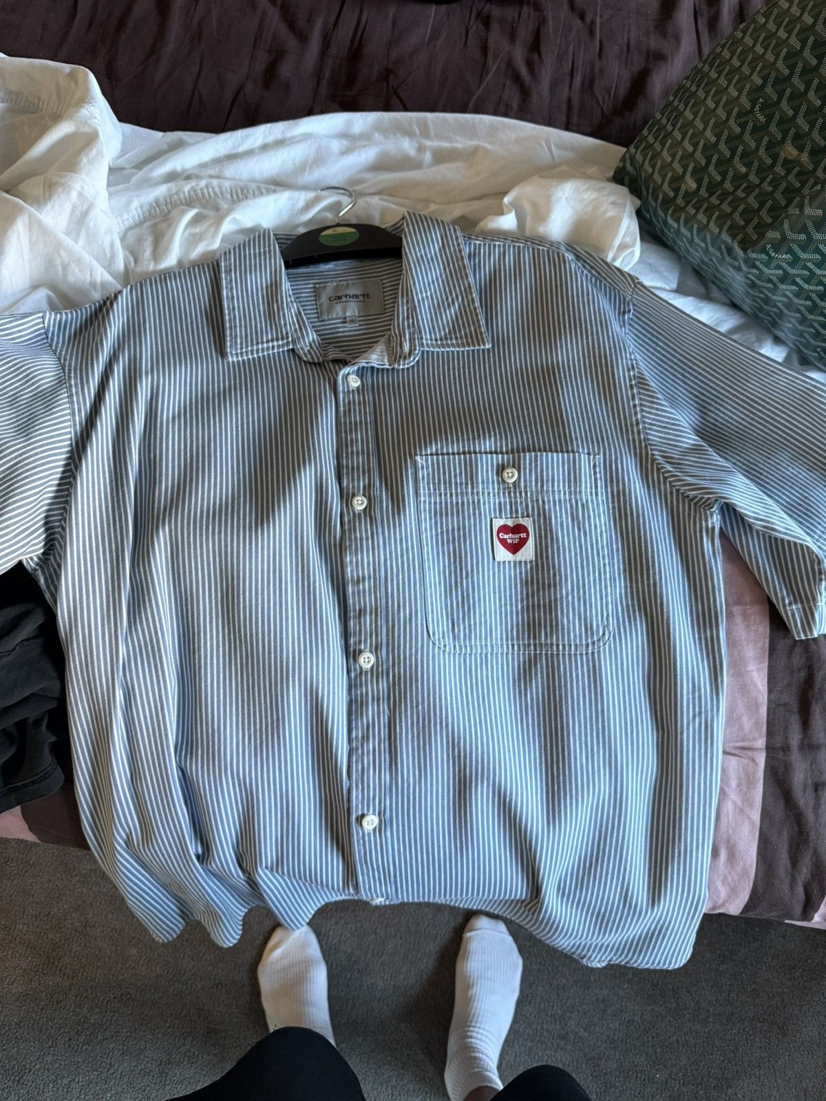 Carhartt Heart Carrhart Polo Long Sleeve Size US XL / EU 56 / 4 - 1 Preview
