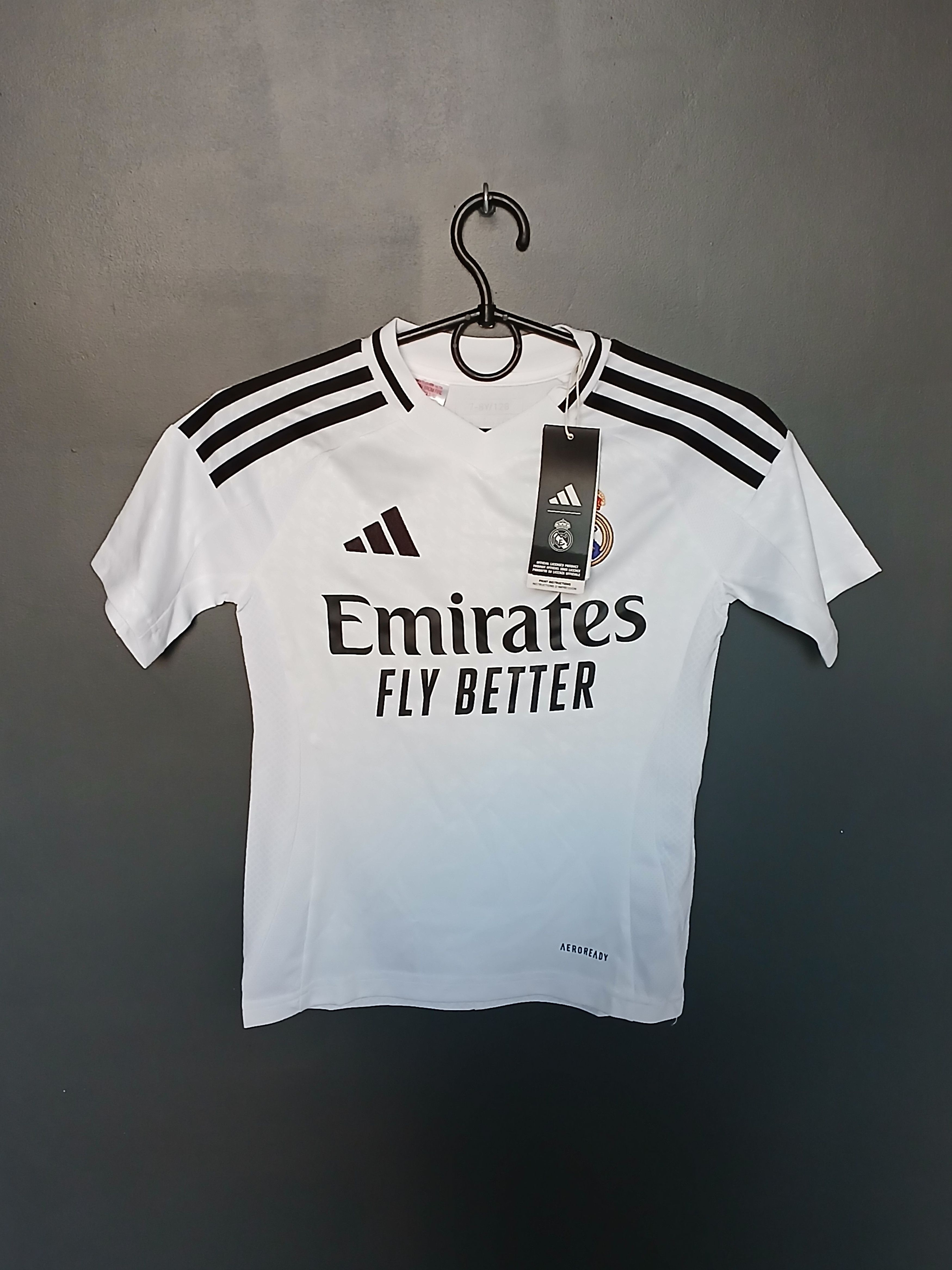 Adidas KIDS New Real Madrid 24/25 Home Football Jersey T-Shirt Size US XS / EU 42 / 0 - 1 Thumbnail
