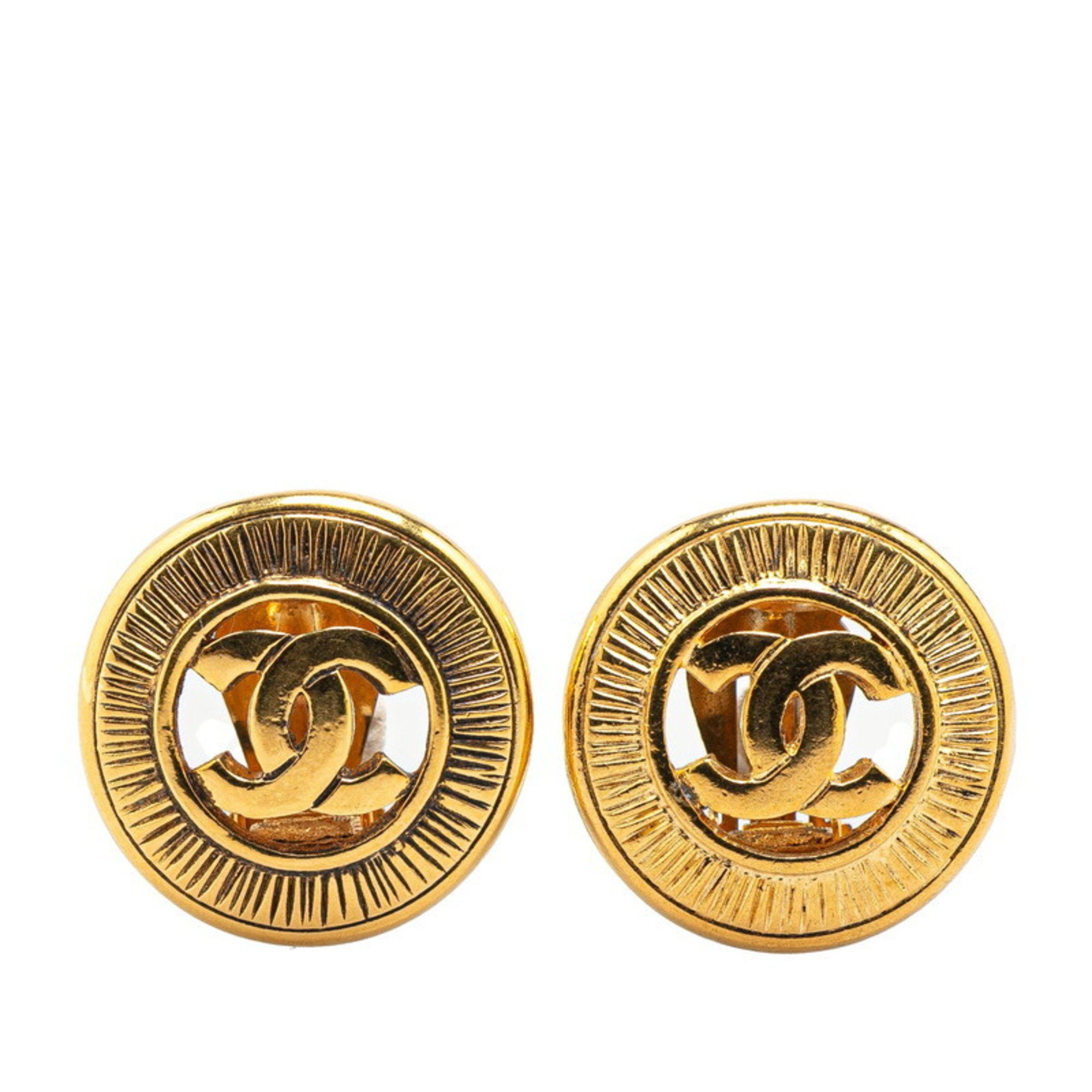 Chanel Chanel Coco Mark earring Size ONE SIZE - 1 Thumbnail
