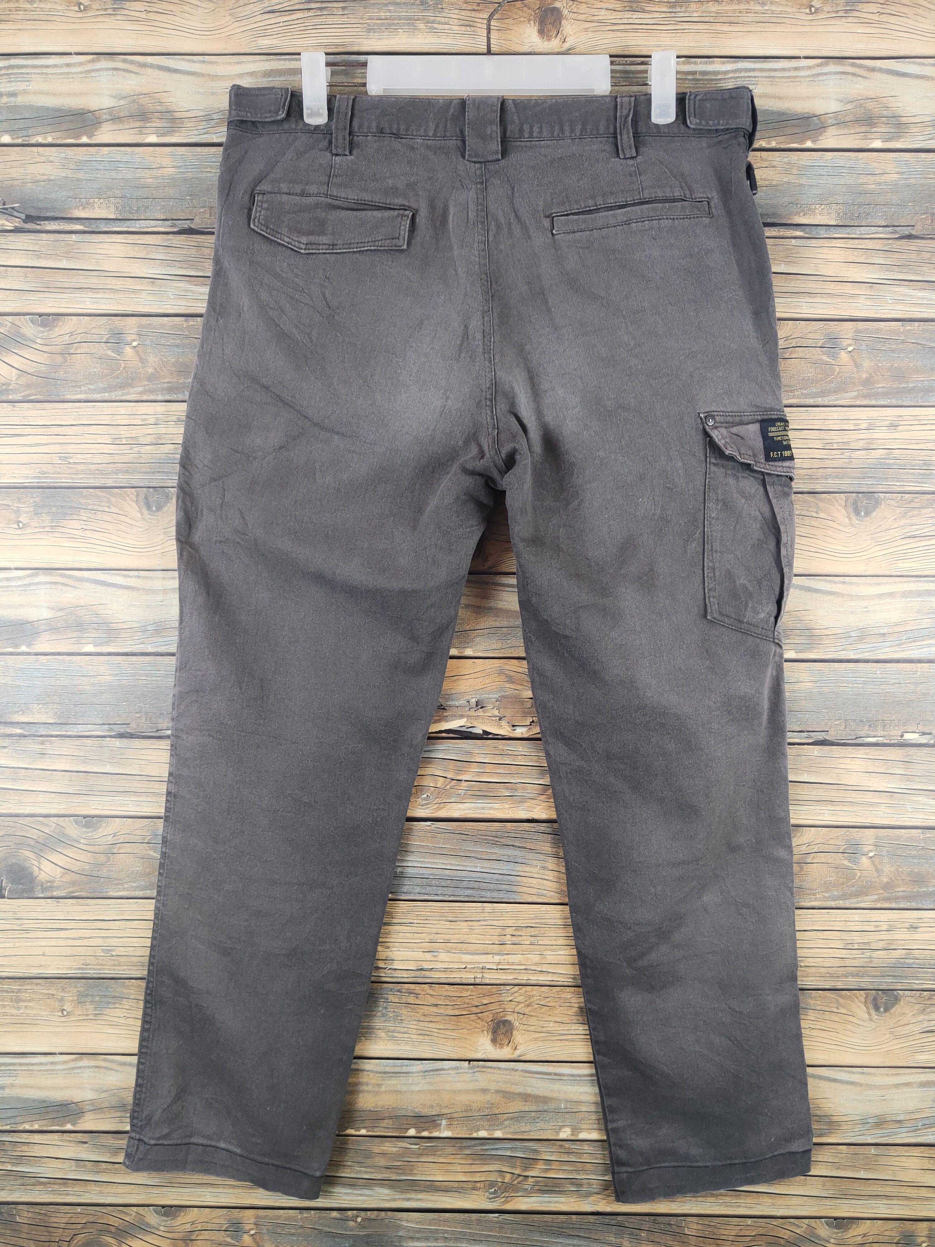 Japanese Brand Forecast Brown Faded Multipocket Tactical Cargo Pants #W2189 Size US 34 / EU 50 - 9 Thumbnail