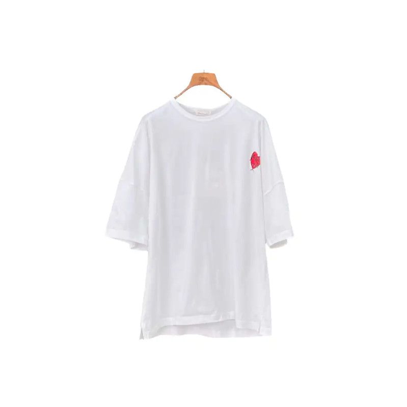 Alexander McQueen Alexander McQueen Oversized White Cotton T-Shirt 0089 Size XL / US 12-14 / IT 48-50 - 1 Thumbnail