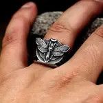 Other Size us10 Dark Side Butterfly Ring Size ONE SIZE - 4 Thumbnail