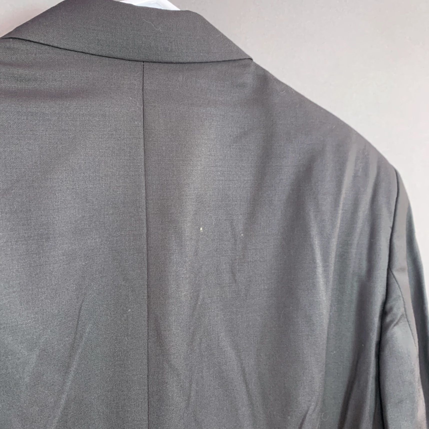 Ralph Lauren Lauren Ralph Lauren Dark Gray Cashmere Wool Blazer Suit Sport Coat 42L Men Long Jacket Coat 42 Gray 92% Wool 8% Cashmere Vintage? Size 42R - 5 Thumbnail