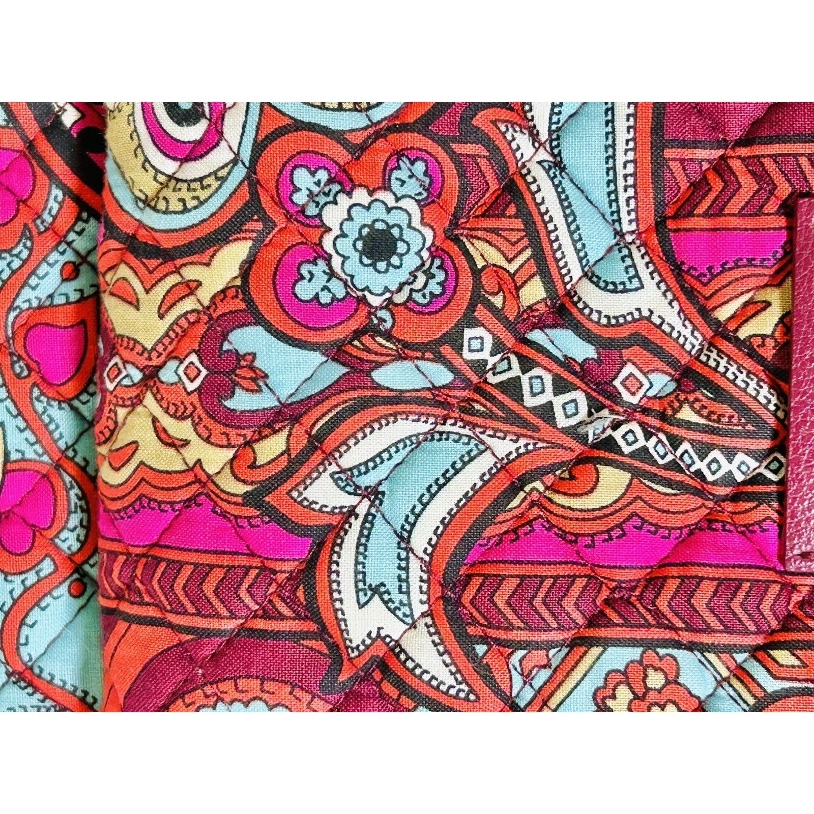 Vera Bradley Vera Bradley Regal Paisley Small Crossbody Purse Handbag Size ONE SIZE - 3 Thumbnail