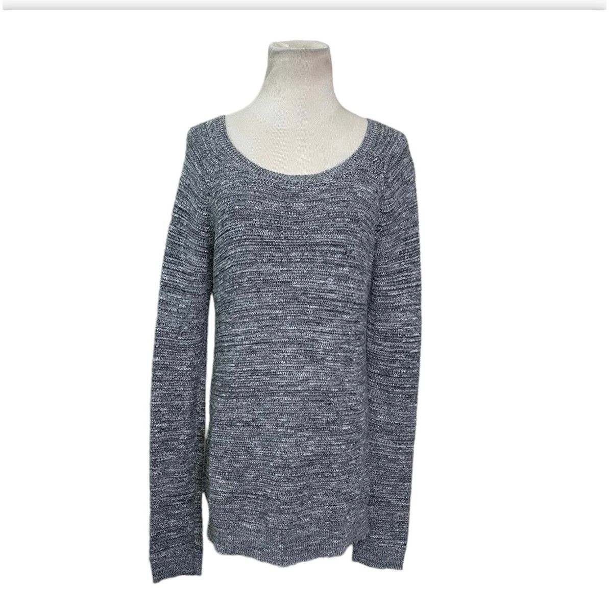 Loft LOFT gray long sleeves cotton sweater size M Size M / US 6-8 / IT 42-44 - 10 Thumbnail