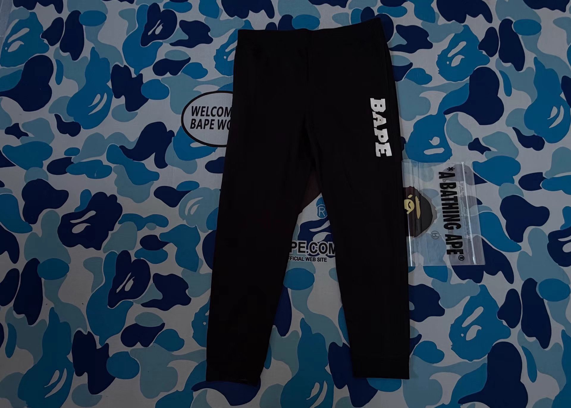 Bape Bape Black Pants Size US 39 - 1 Thumbnail