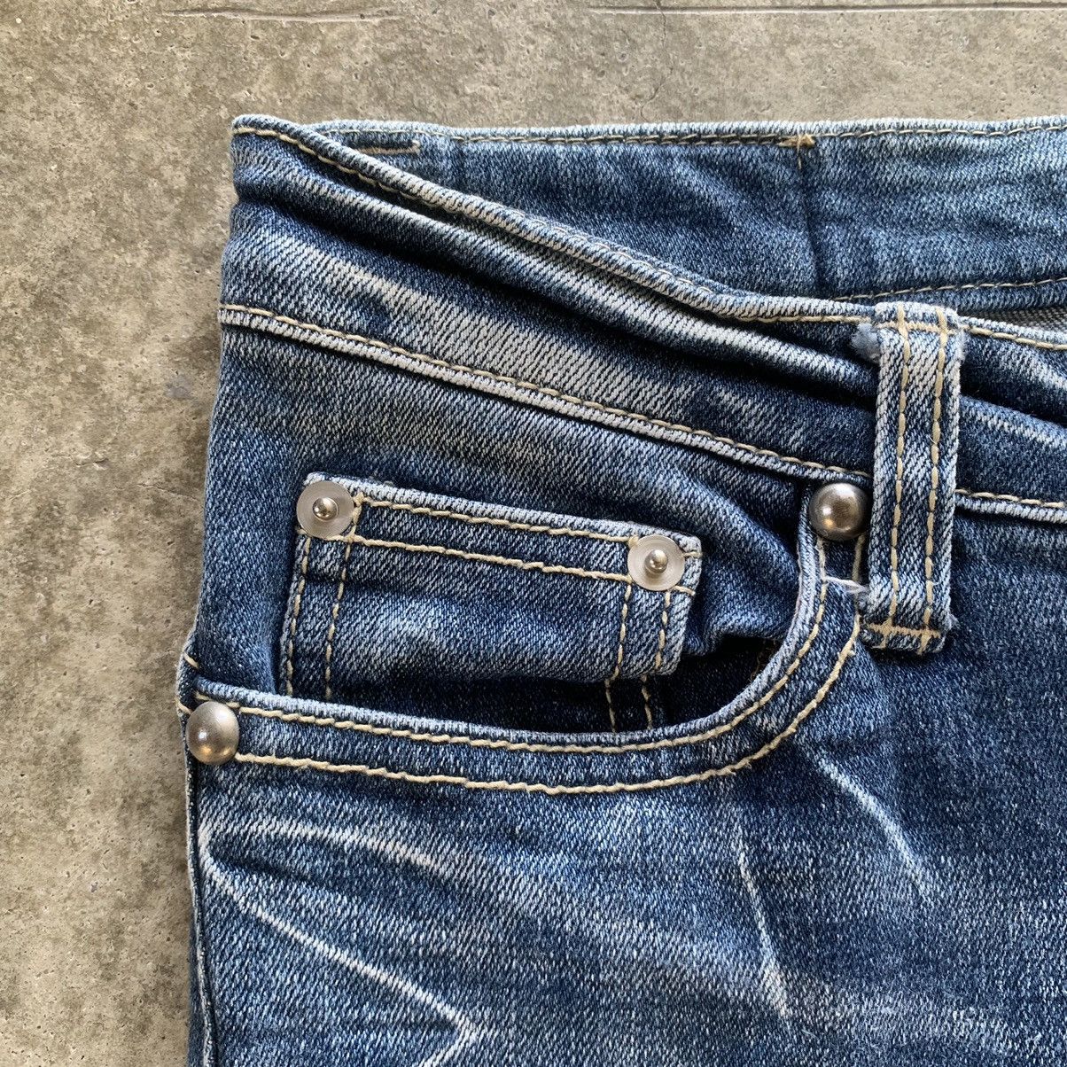 Other Vintage Japanese d.i.a Zipper Skinny Jeans Size US 28 / EU 44 - 4 Thumbnail