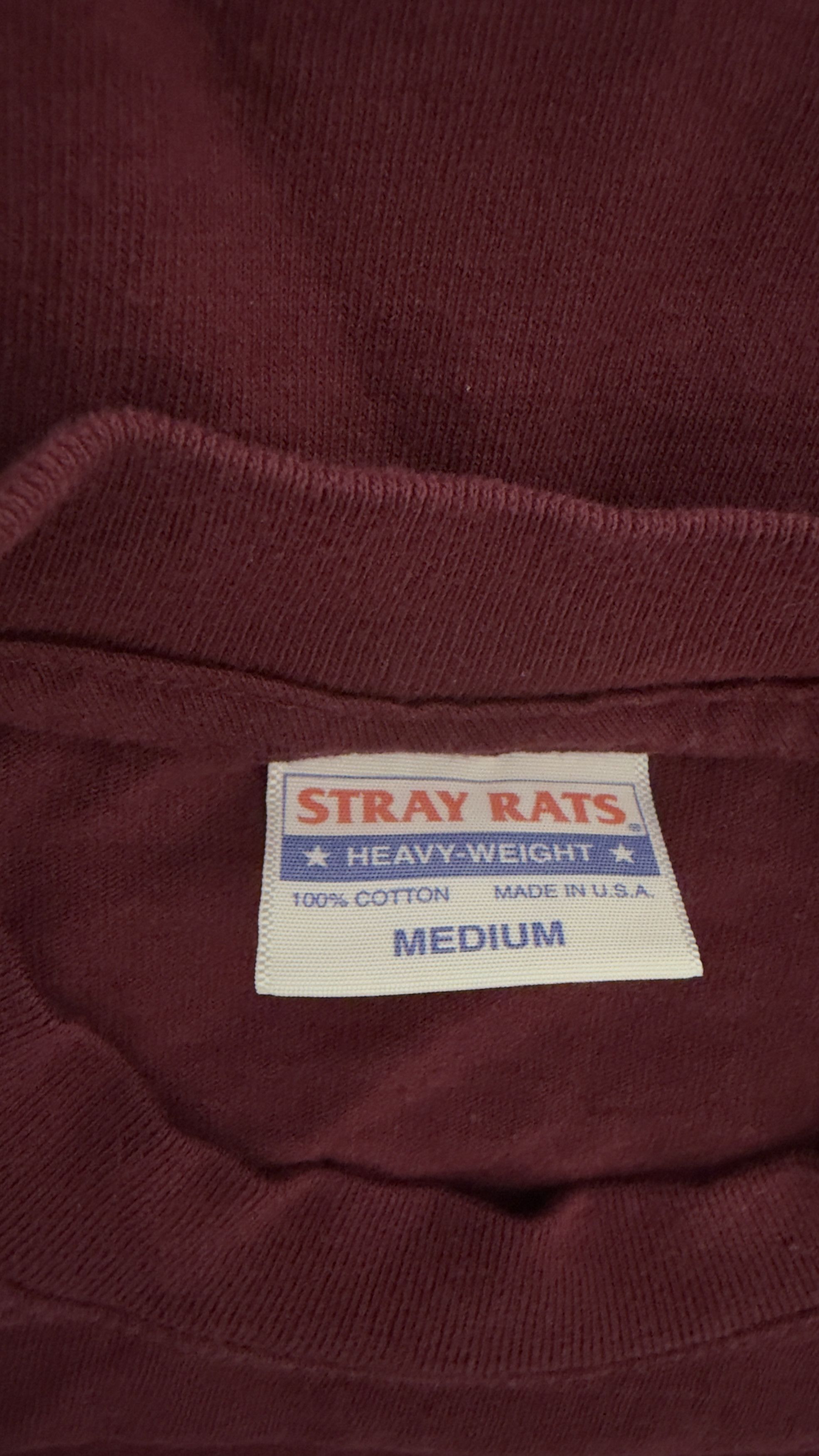 Stray Rats Burgundy Already Dead Fornite Tee Size US M / EU 48-50 / 2 - 4 Thumbnail