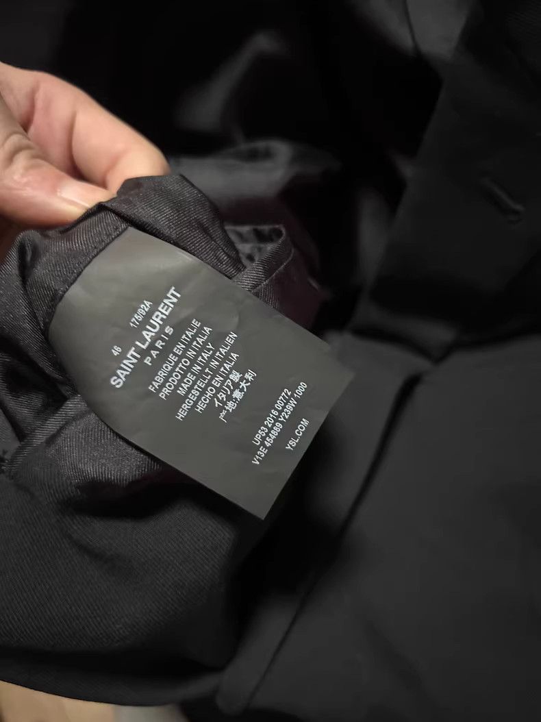 Saint Laurent Paris saint laurent Black Scaled Viper Suit Size US S / EU 44-46 / 1 - 5 Thumbnail