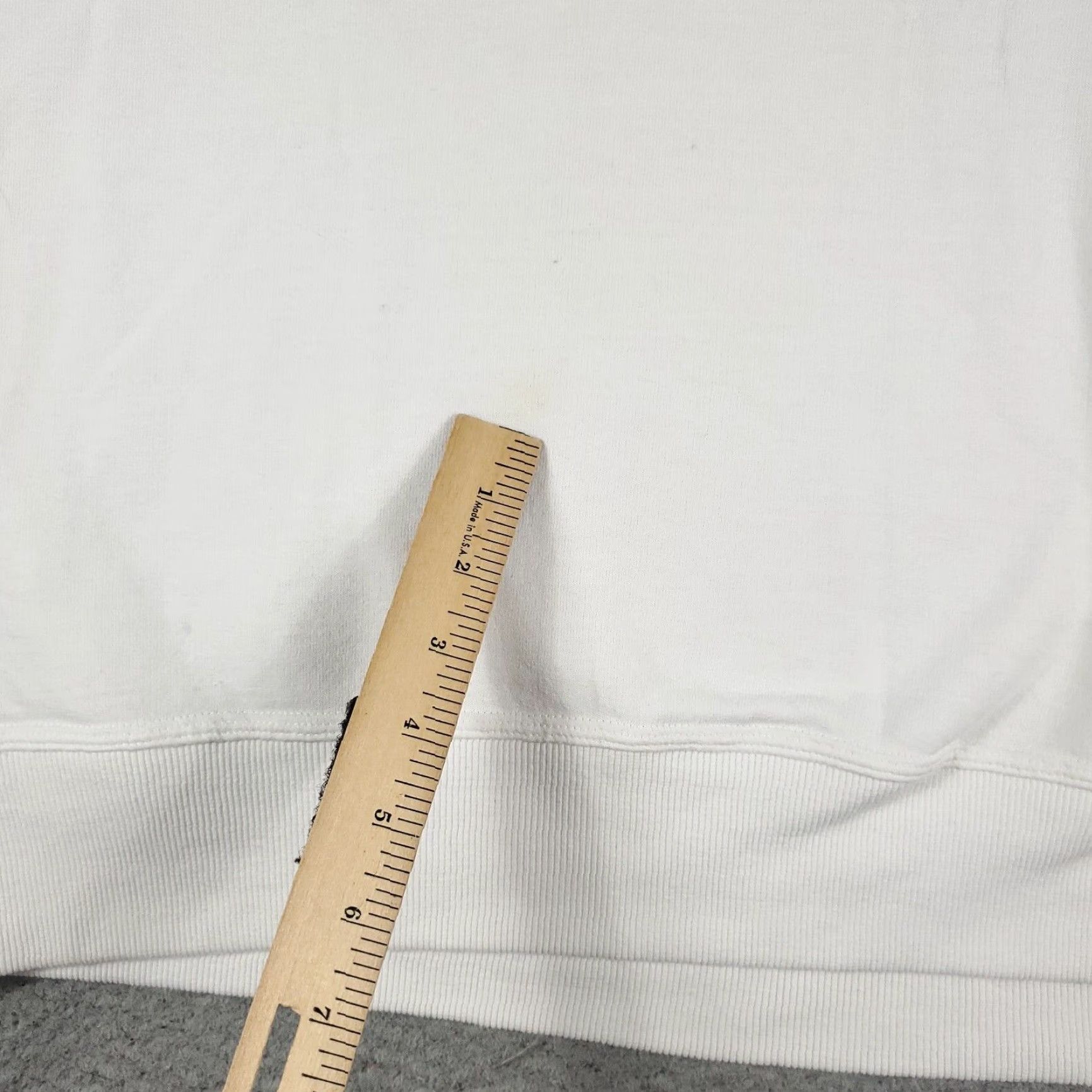 Champion Mens White Champion Casual Pullover Sweatshirt XL Extra Large Size US XL / EU 56 / 4 - 2 Thumbnail