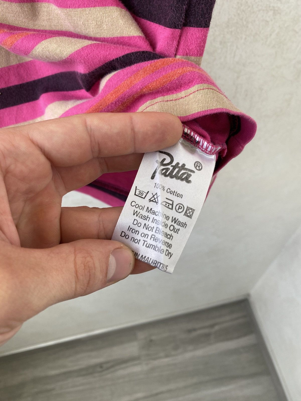 Patta Patta Stripped Multicolour Skater T Shirt Size M Size US M / EU 48-50 / 2 - 8 Thumbnail
