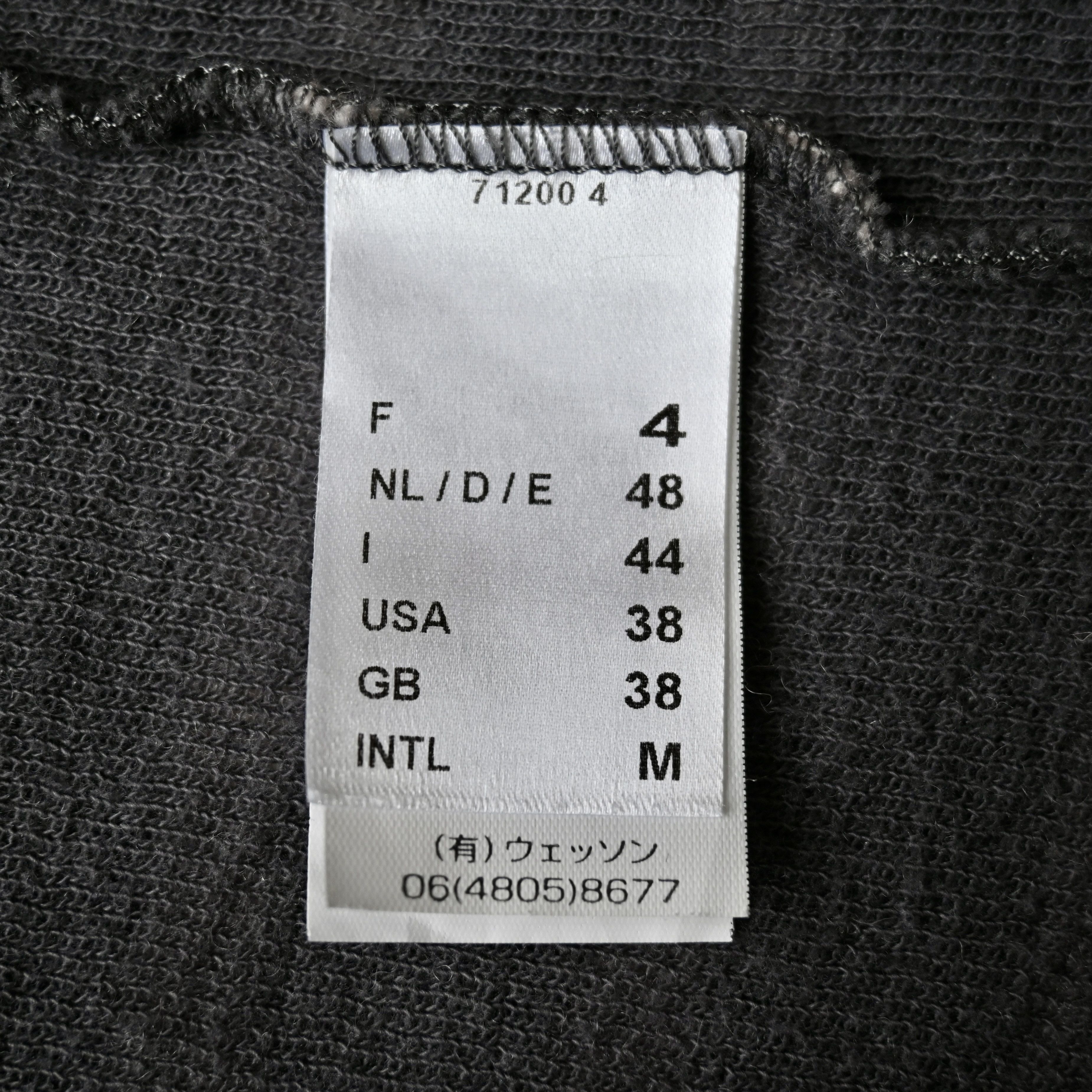 Saint James SAINT JAMES wool blend Breton sweater, gray x pink, 4/M Size US S / EU 44-46 / 1 - 11 Thumbnail