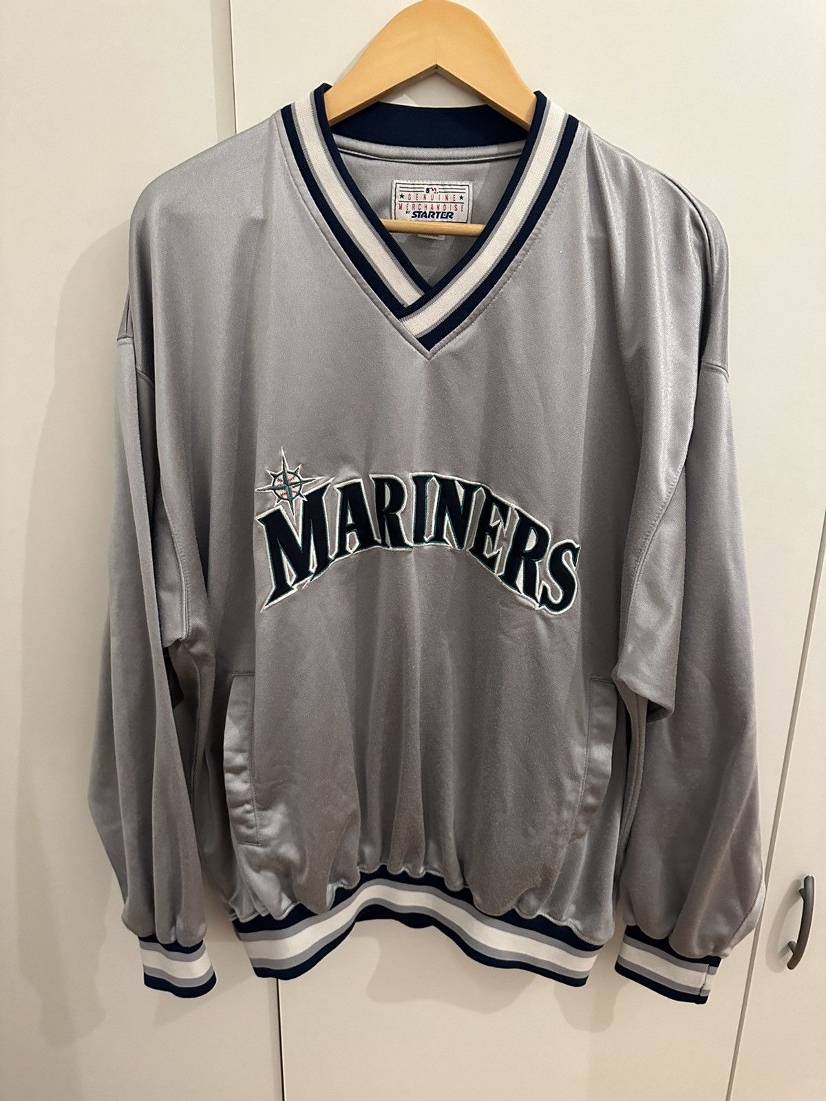 Starter starter jacke Seattle Mariners Size L jacket Schlupfjacke Size US L / EU 52-54 / 3 - 2 Thumbnail