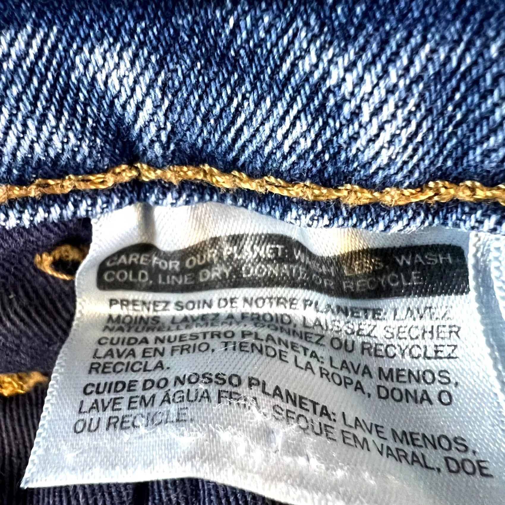Levi's Levi's Jeans Mens 36x34 Blue Denim 5-Pockets Straight Leg Streetwear Jeans Size US 36 / EU 52 - 6 Thumbnail