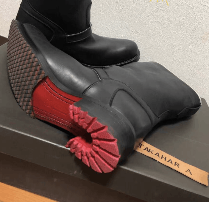 Roen roen Takahiro Suhara Top Edition Red Sole Silver Boots K11 Size US 10 / EU 43 - 4 Thumbnail