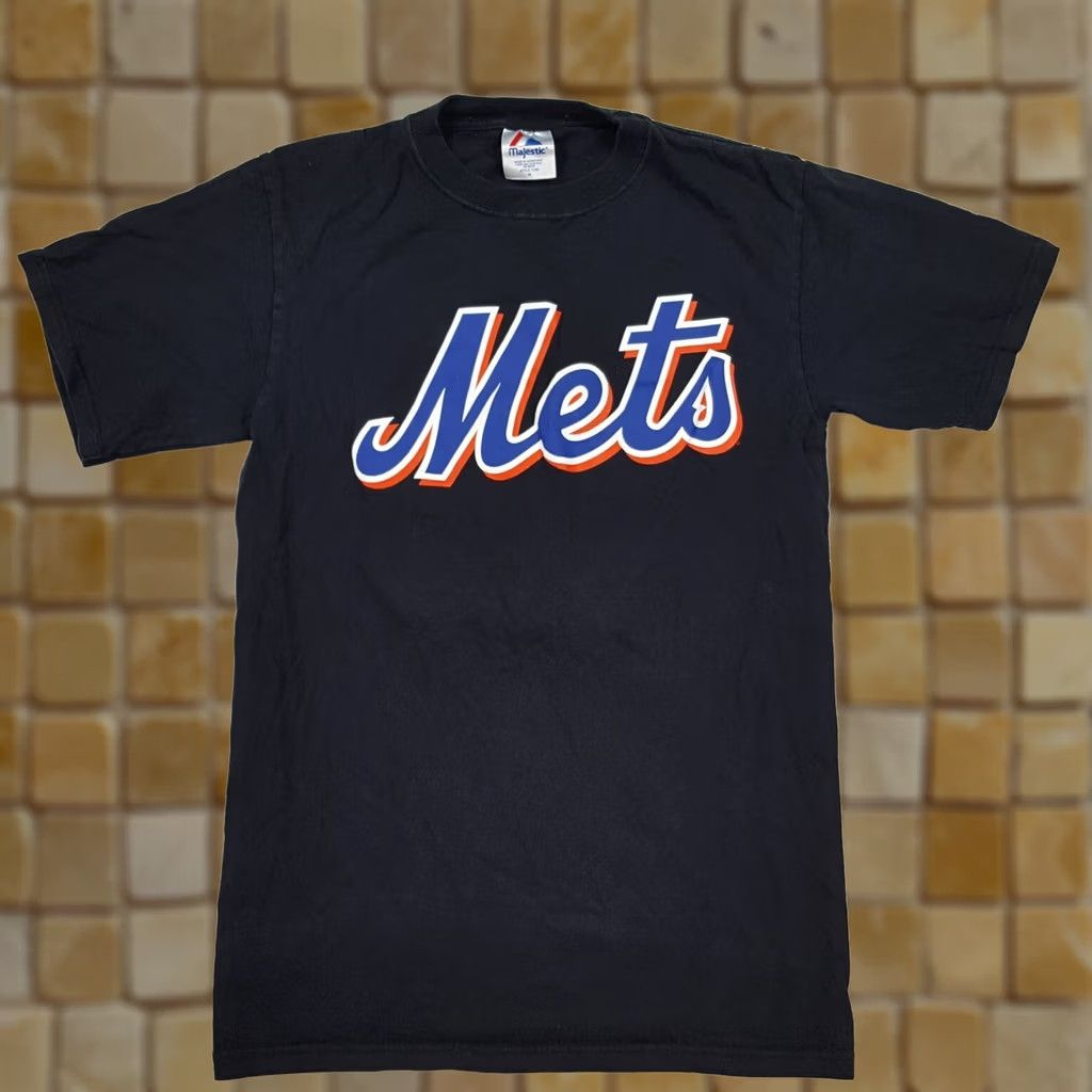 MLB VINTAGE New York Mets Pedro Martinez #45 Men’s Small MLB Baseball Retro T Shirt Size US S / EU 44-46 / 1 - 1 Thumbnail