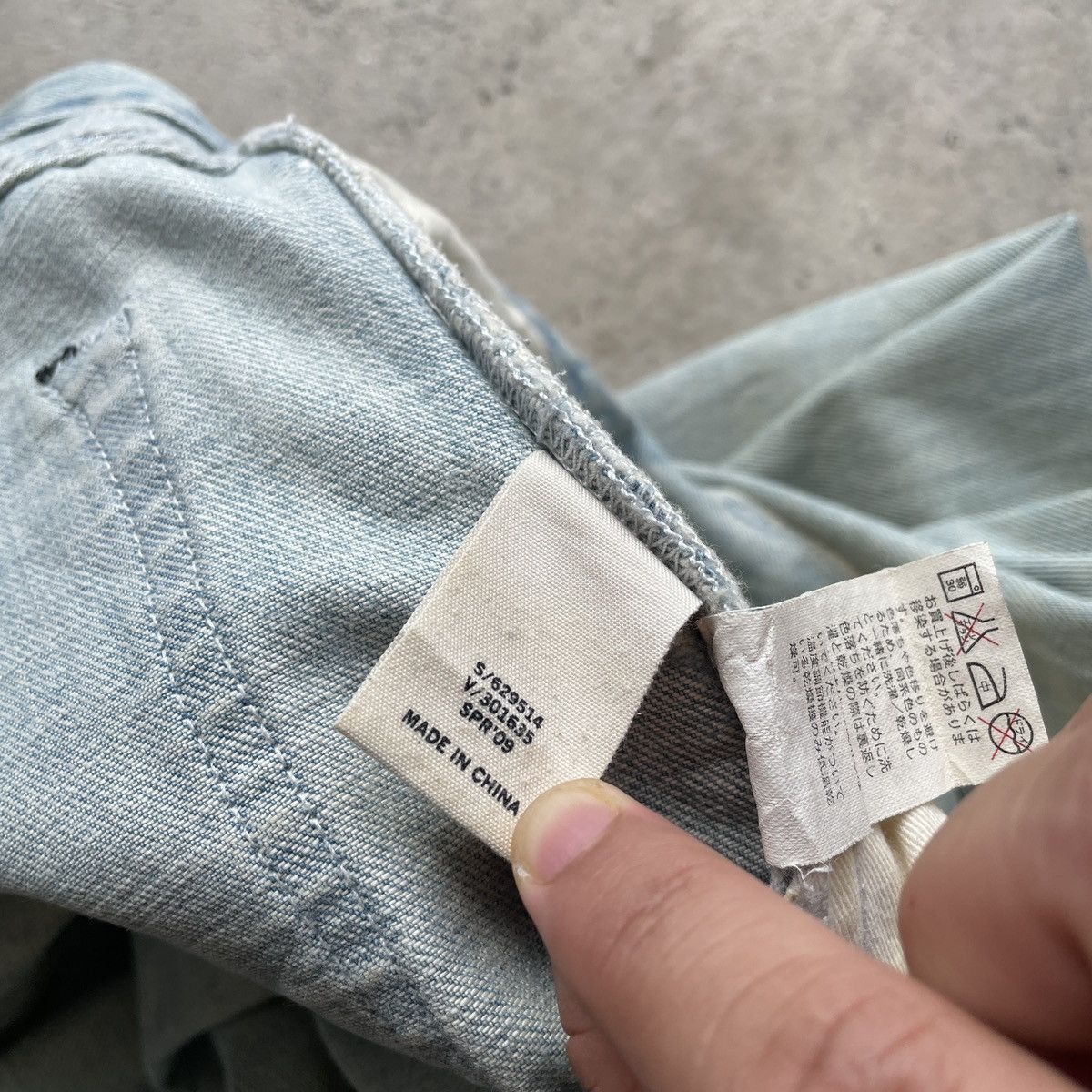 Gap Vintage The Gap Rusty Sick Jeans Faded Denim Pants W34x32 Size US 34 / EU 50 - 10 Thumbnail