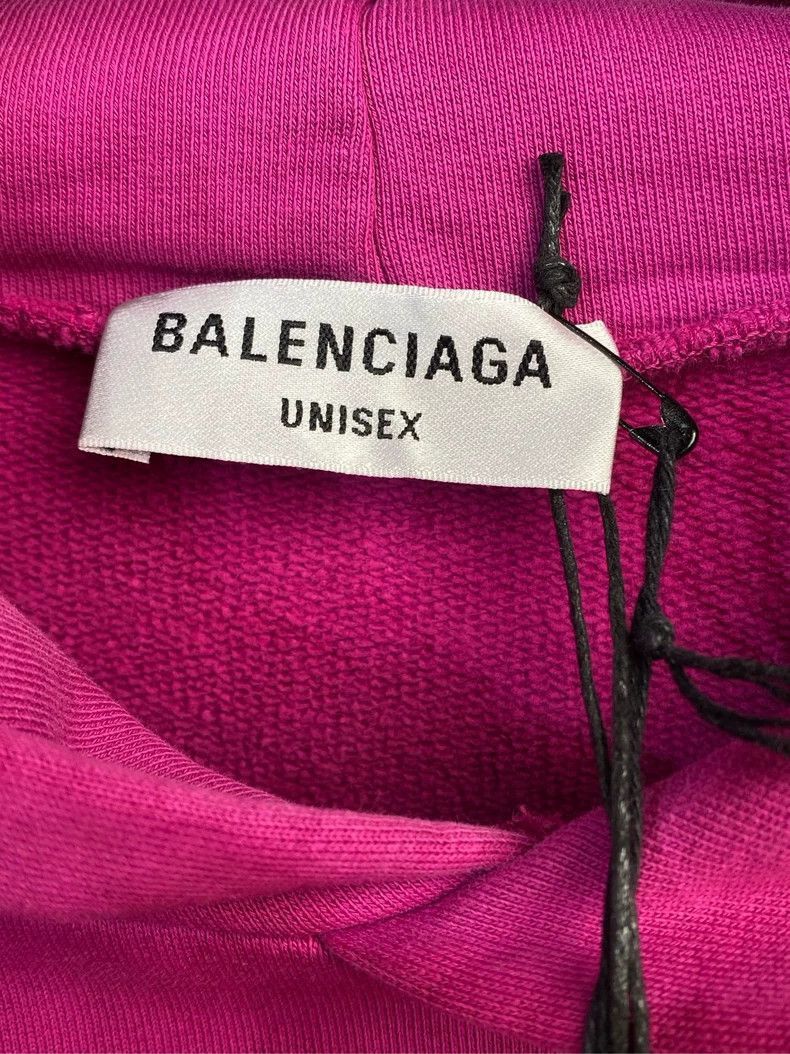Balenciaga Balenciaga Pink Hoodie with Batman Logo-2506 Size US M / EU 48-50 / 2 - 3 Thumbnail