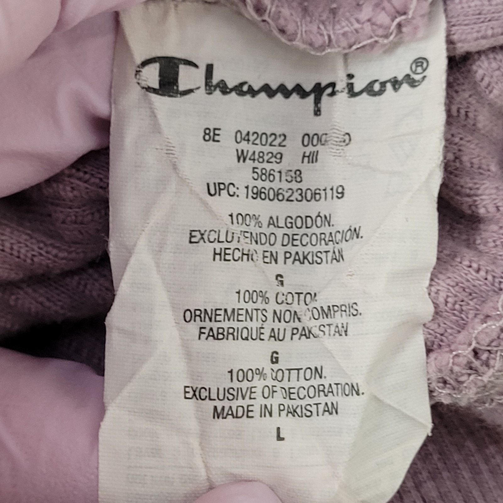 Champion Champion Corduroy Ribbed Baggy Sweatshirt Womens L Cropped Size L / US 10 / IT 46 - 12 Thumbnail