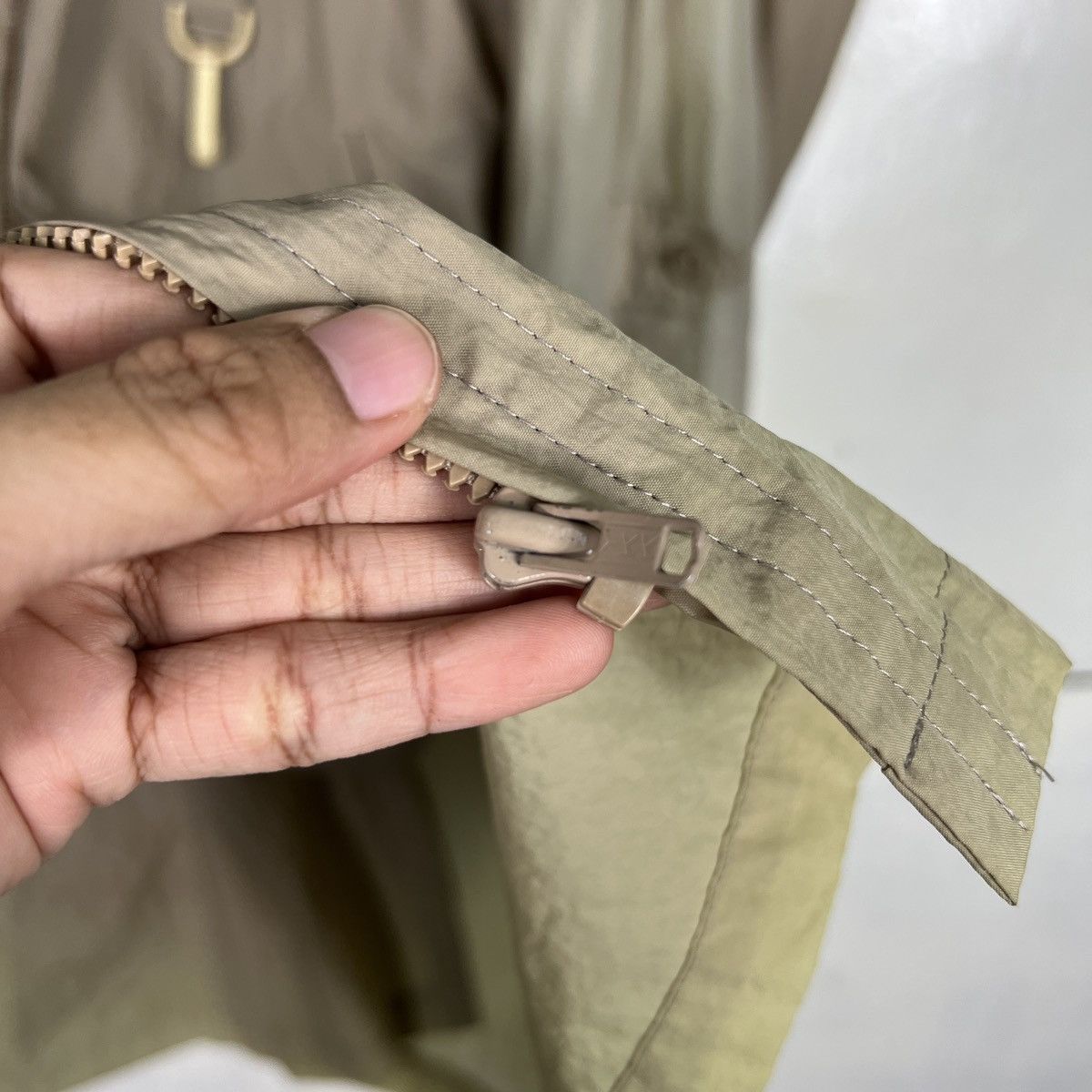 Designer HALF MOON BY TAKEO KIKUCHI NYLON WINDCOAT Size US M / EU 48-50 / 2 - 15 Thumbnail
