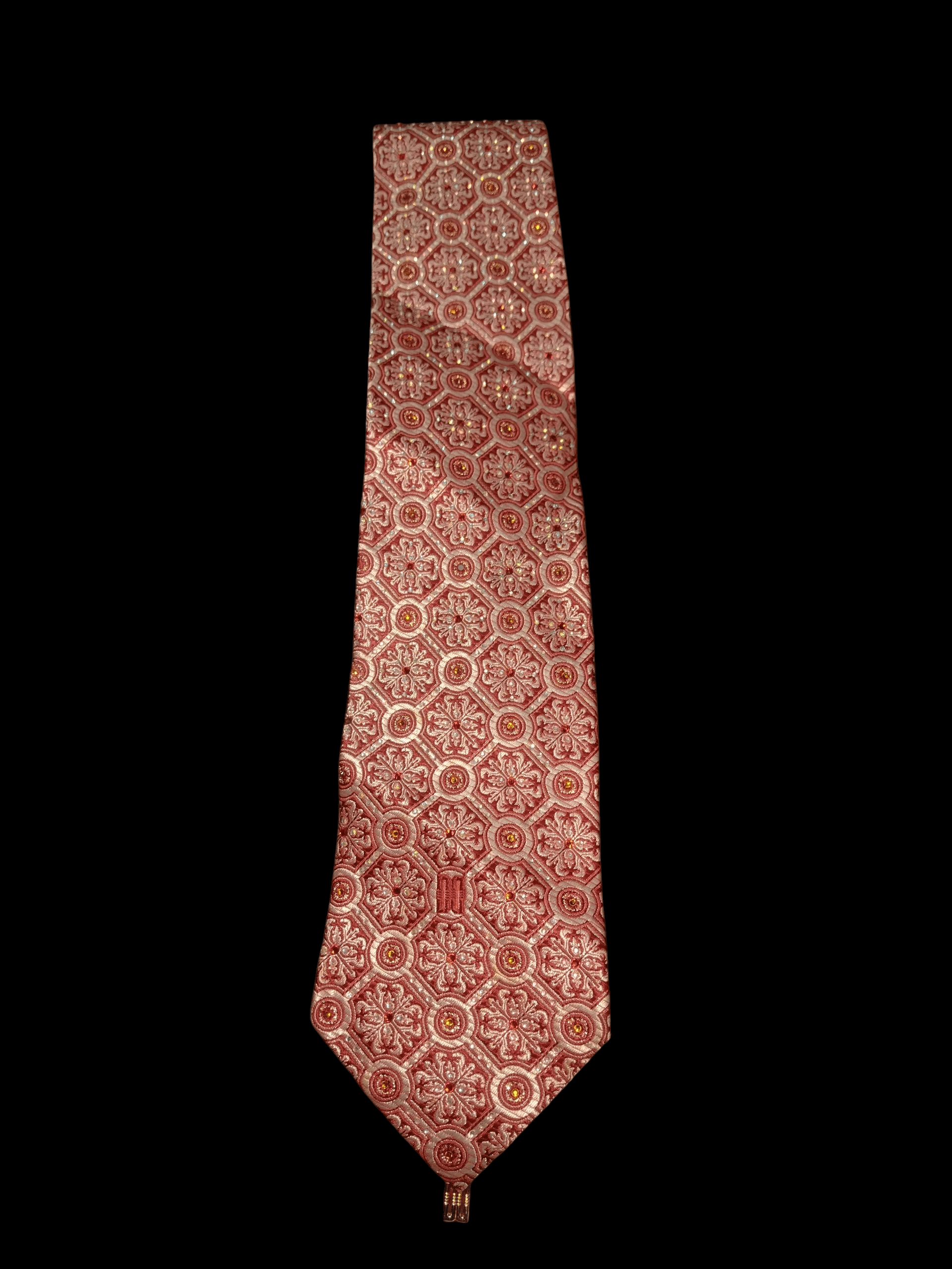 DAKS ICONIC DAKS PRIVATE COLLECTION GEOMETRIC TIE WITH BEADS Size ONE SIZE - 11 Thumbnail