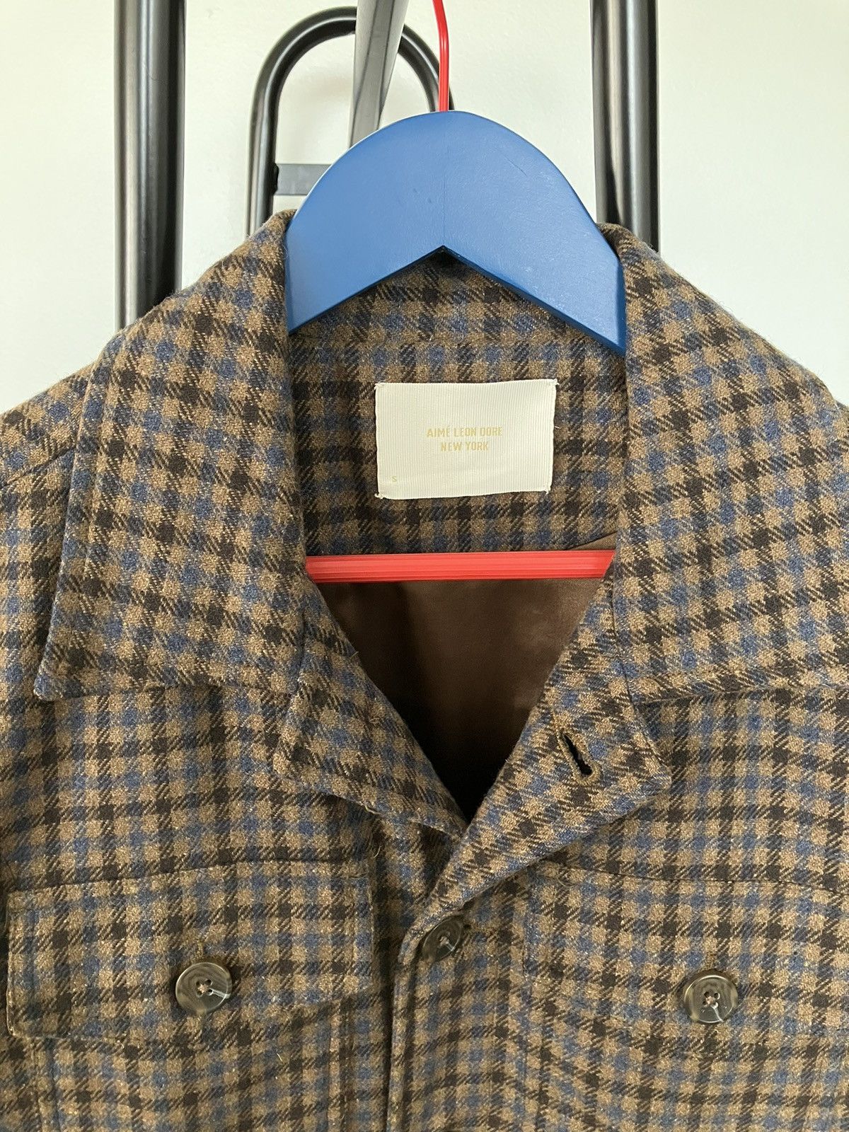 Aime Leon Dore Aime Leon Dore AW 2020 Gingham Plaid Jacket Size US S / EU 44-46 / 1 - 2 Thumbnail