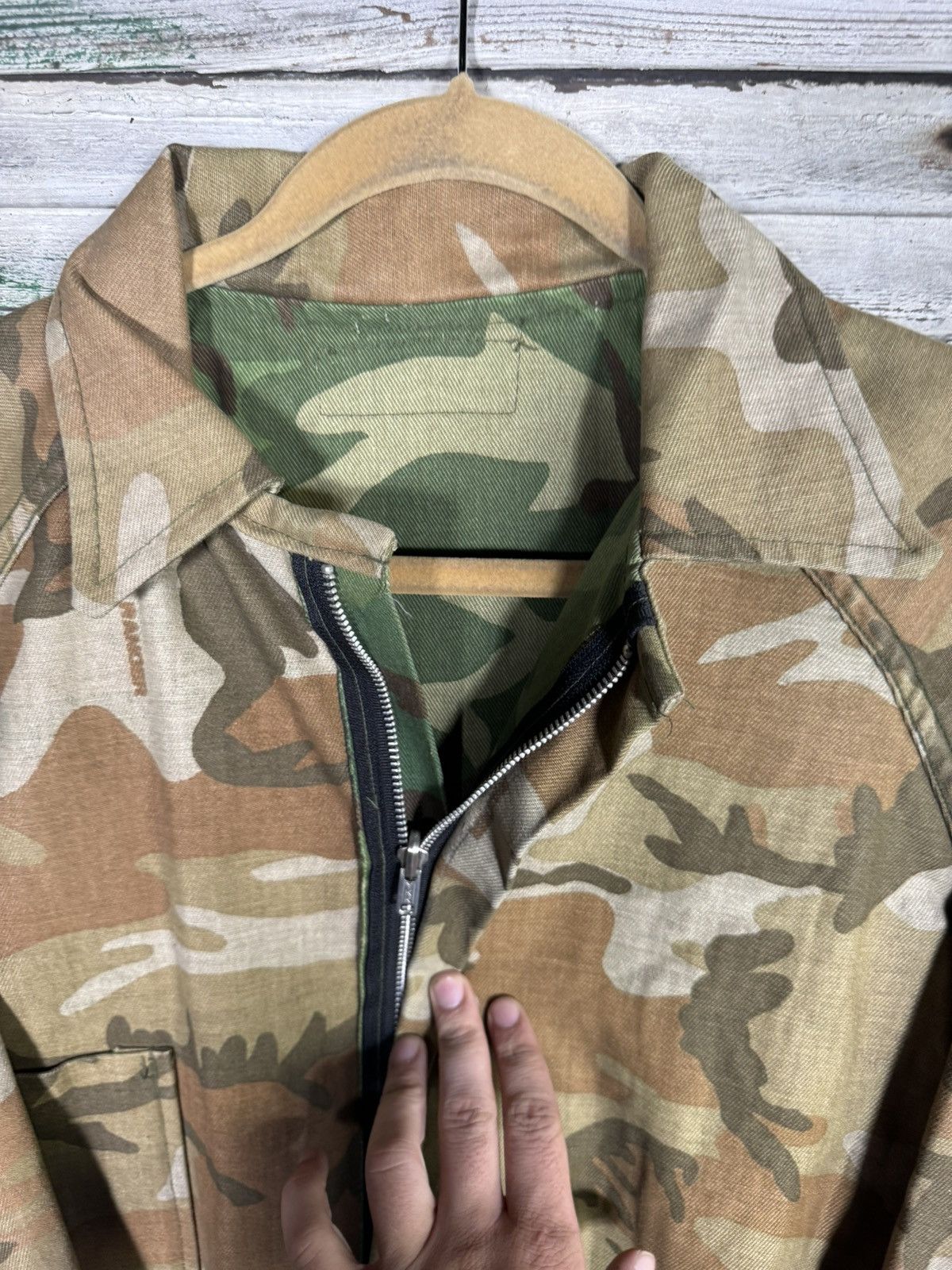 Vintage Vintage Reversible Camo Jacket Size US L / EU 52-54 / 3 - 6 Thumbnail