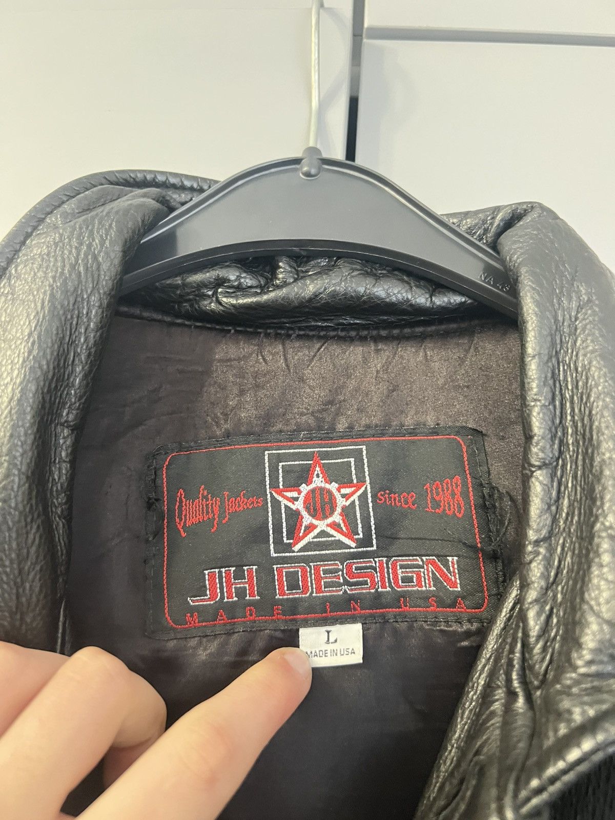 Jeff Hamilton Jeff Hamiltone Vintage Leather Chicago Blackhawks 🇺🇸 Size US L / EU 52-54 / 3 - 10 Thumbnail