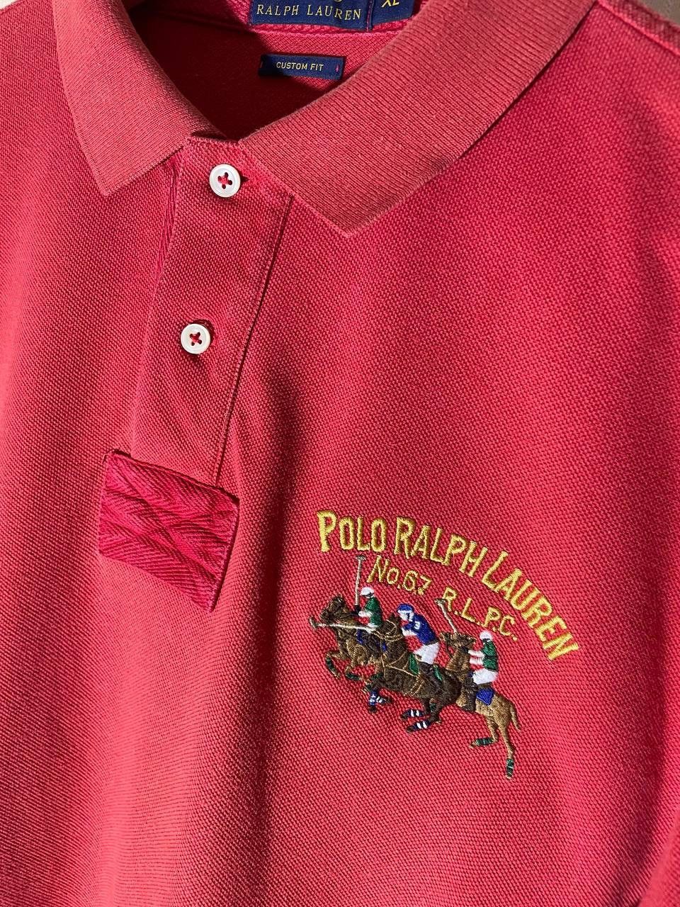 Polo Ralph Lauren × Ralph Lauren × Vintage Polo Ralph Lauren Vintage R.L.P.C. Chief Keef Polo Size US XL / EU 56 / 4 - 4 Thumbnail